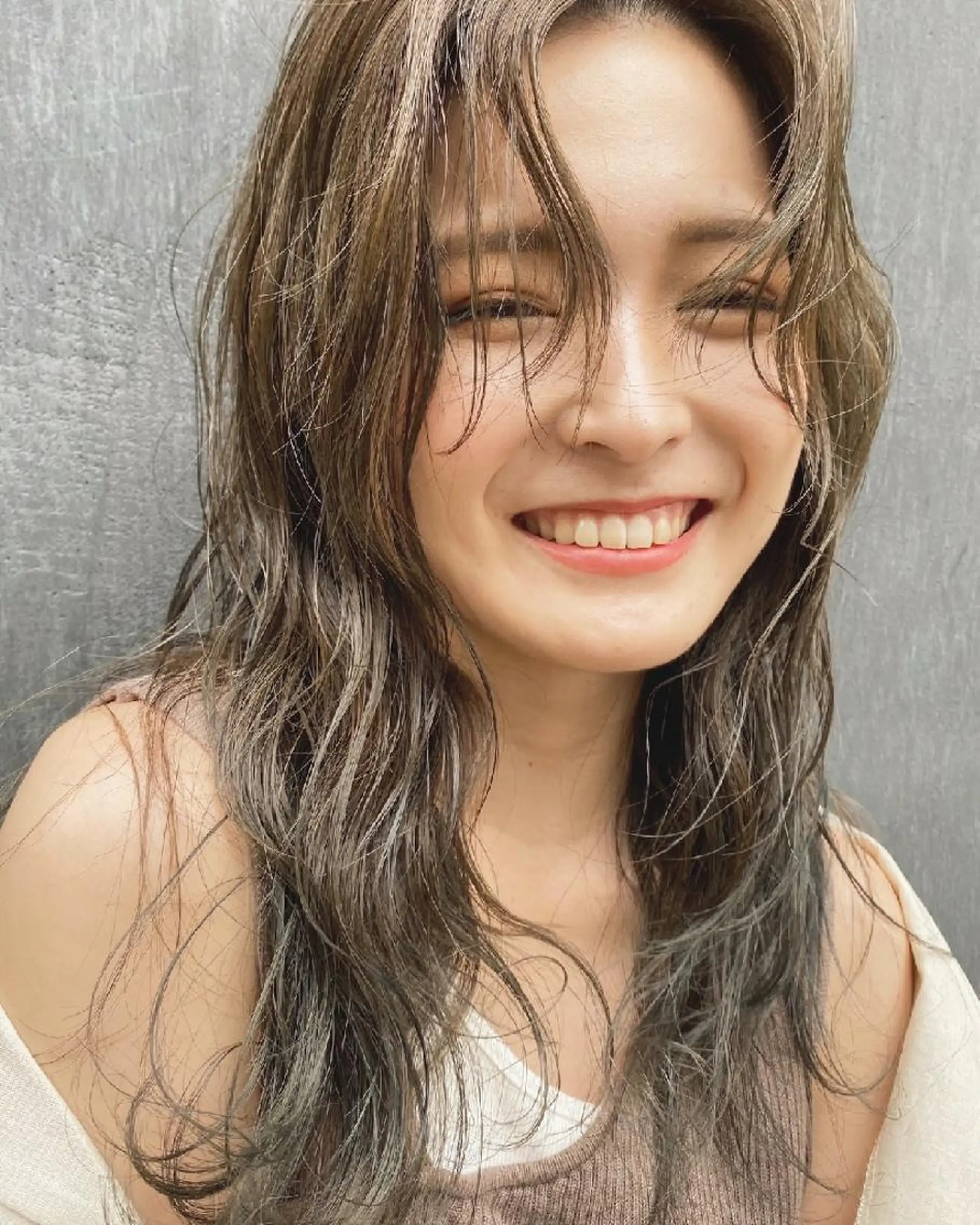 ミディアム ヘアアレンジ パーマ カラー カット ヘアカラー パーマ トリートメント GiseL 博多 ジゼル　博多のヘアスタイル