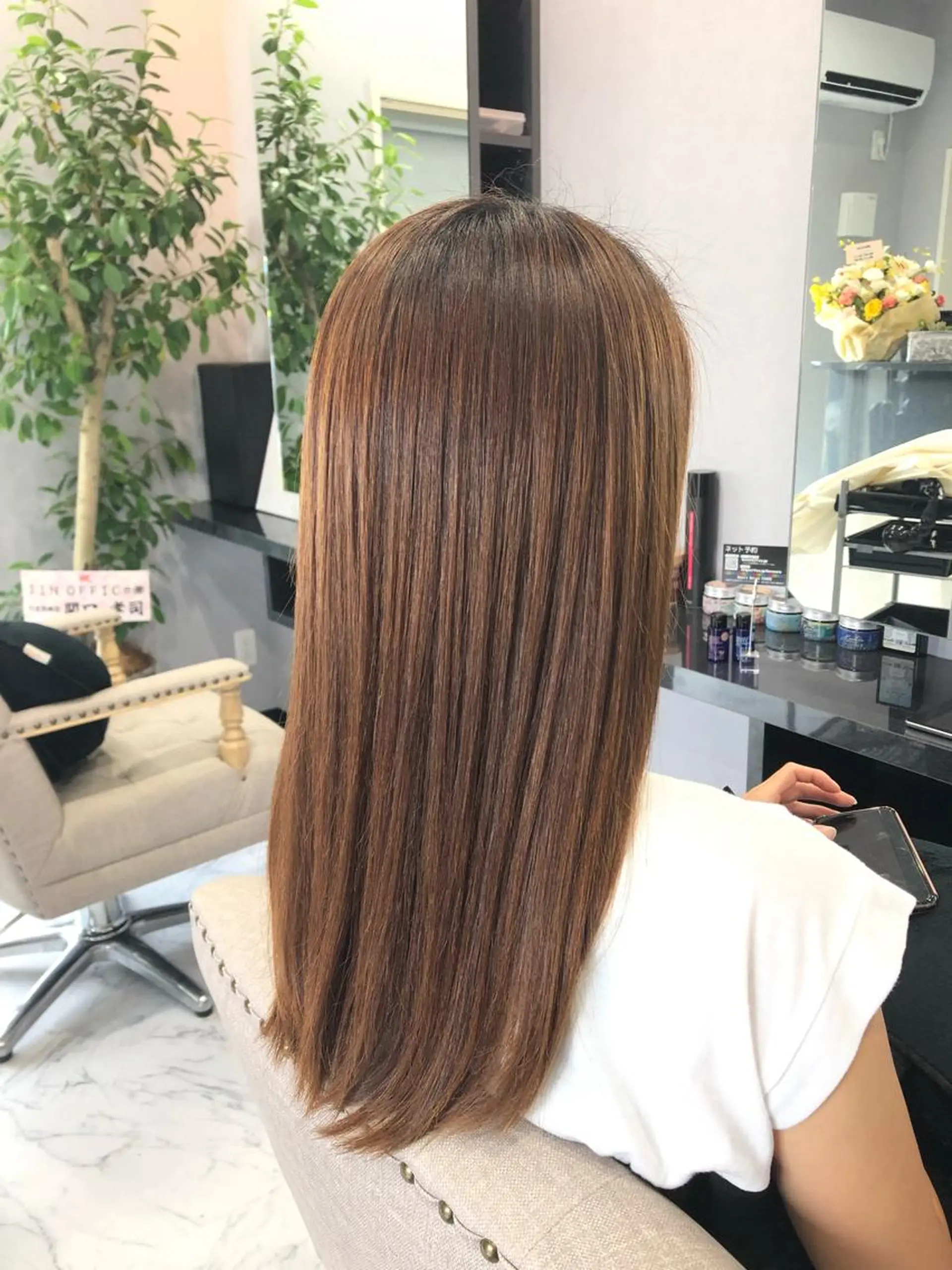 ロング カラー ヘアカラー ヘアセット FAVORE 【ファヴォーレ】のヘアスタイル