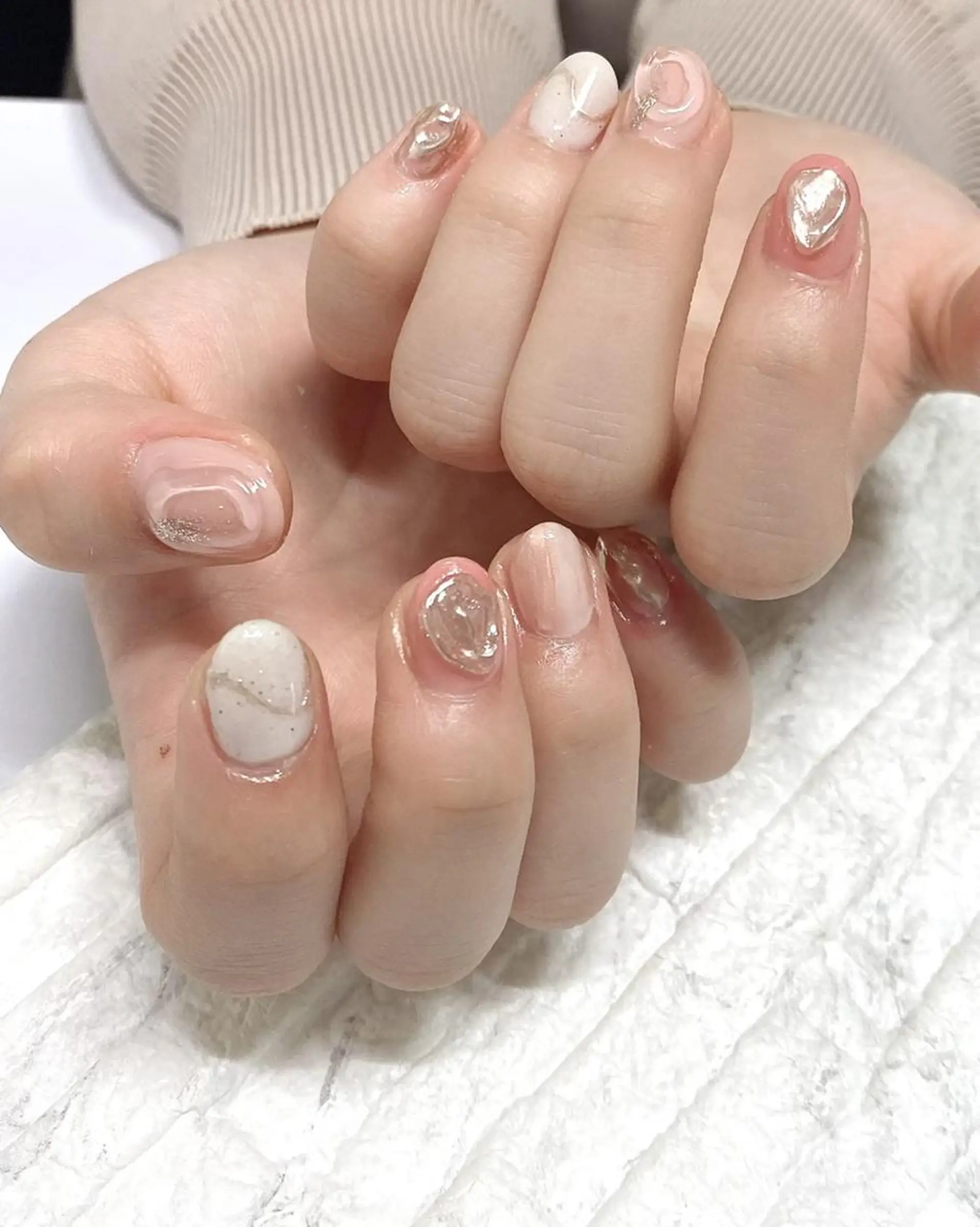 ネイル アートネイル ハンドネイル yochi nailのネイルデザイン