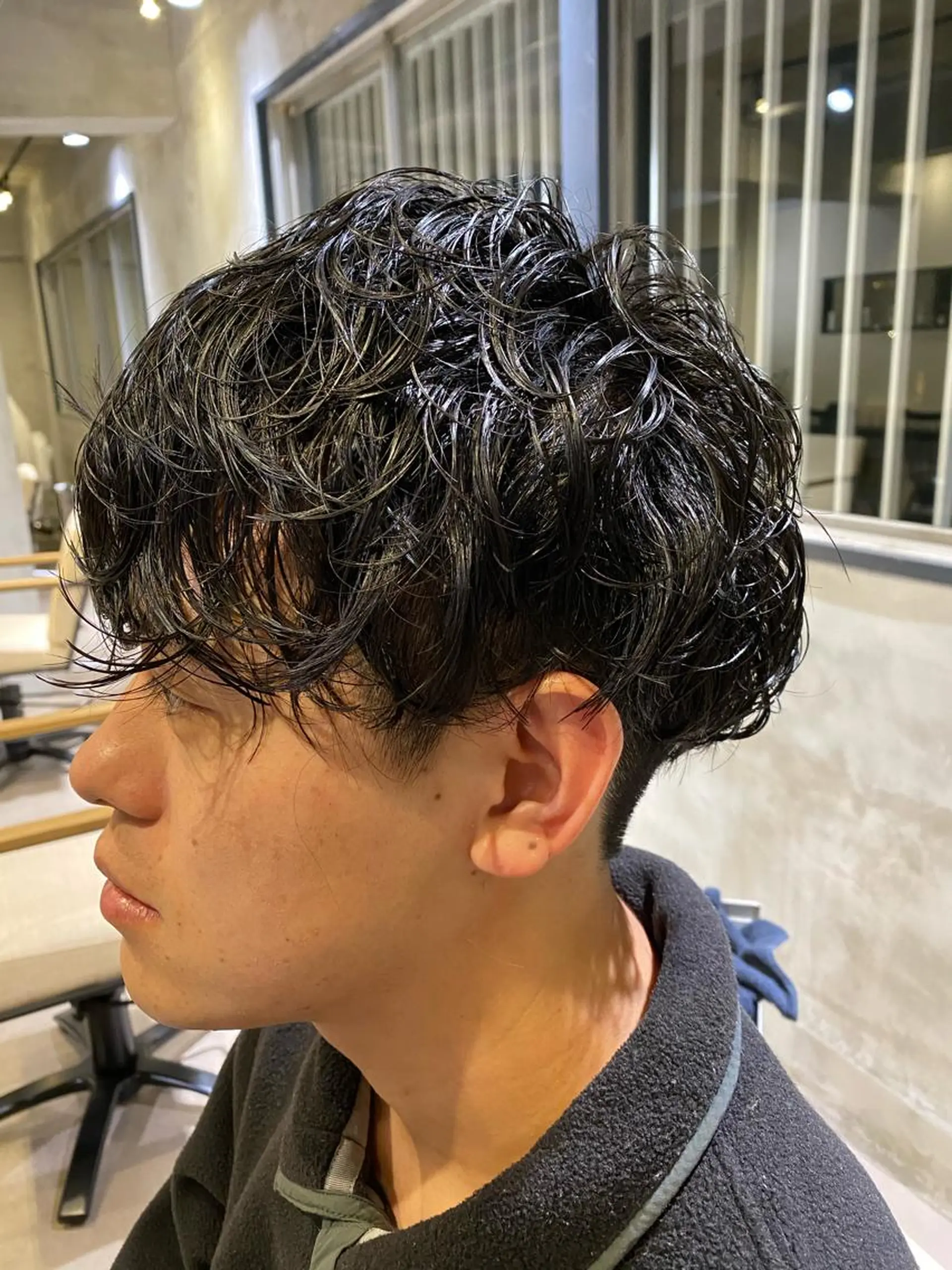 ショート パーマ メンズ ✂︎メンズ特化✂︎ 竹内貴則のヘアスタイル