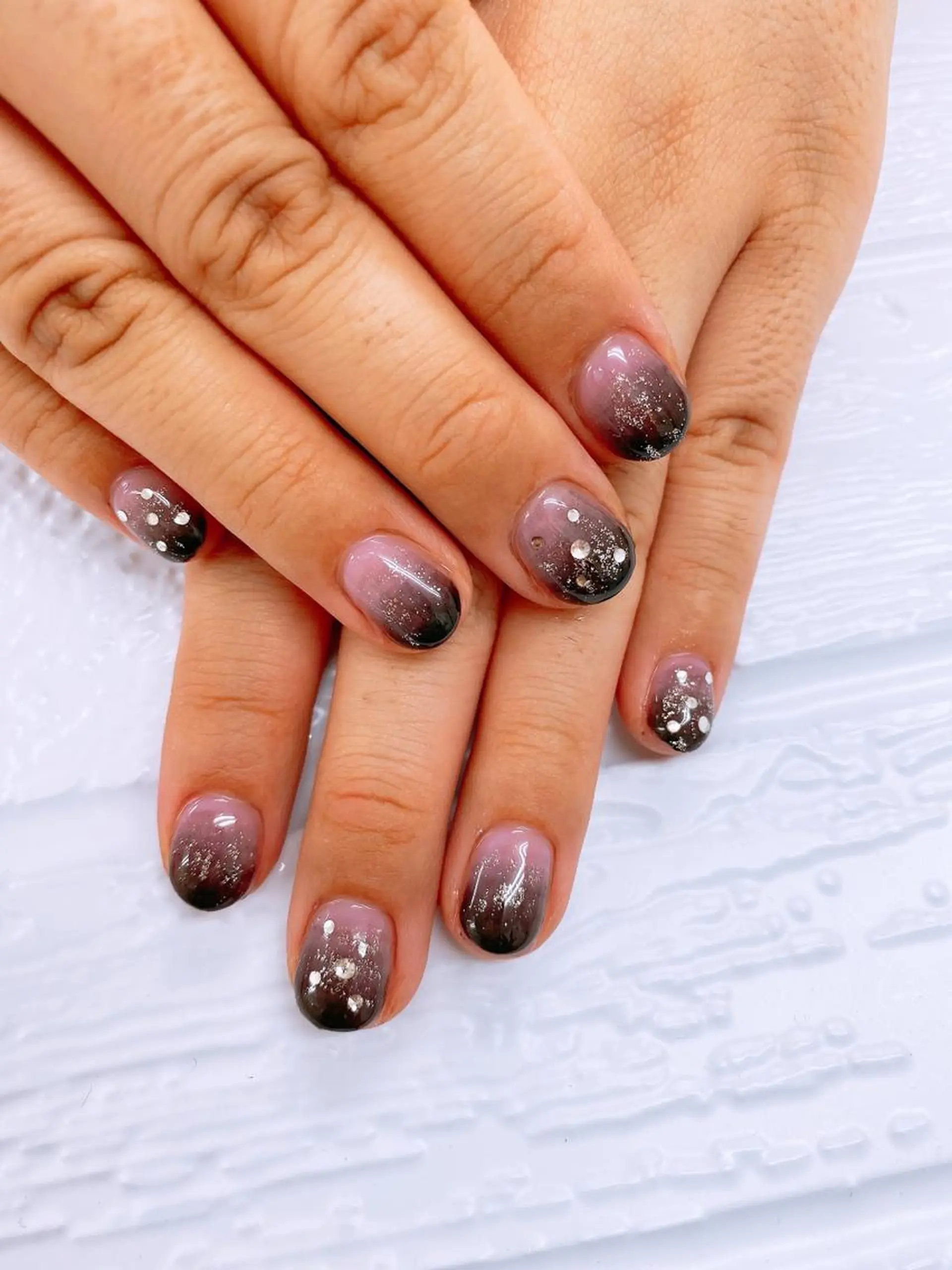 ネイル ゴージャス グラデーション シンプルネイル N._._.claw[エヌクロー]所属・N._._. clawのネイルデザイン