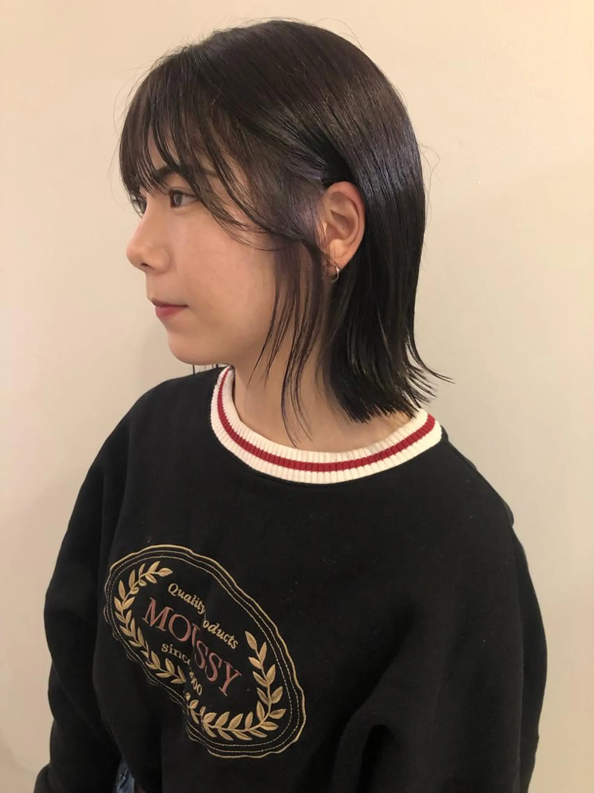 ミディアム カラー ラベンダーカラー ボブ ボブレイヤー/ カラー診断/Amiのヘアスタイル