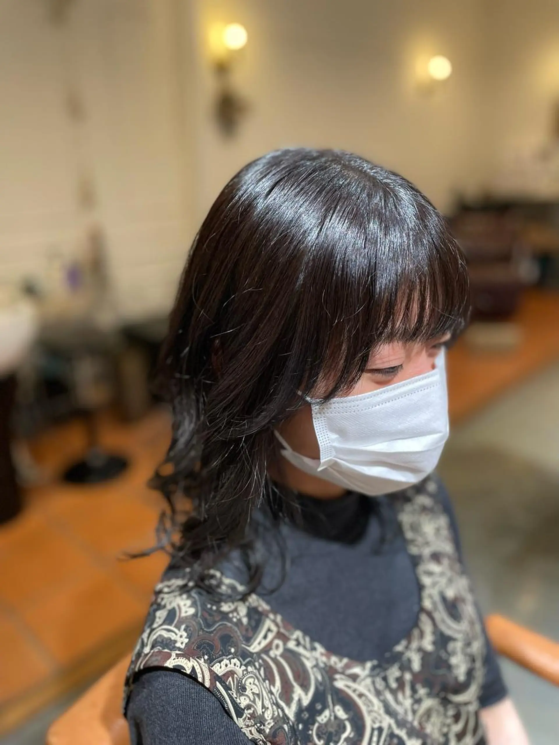 ミディアム トリコヘアサロン 新井千智のヘアスタイル