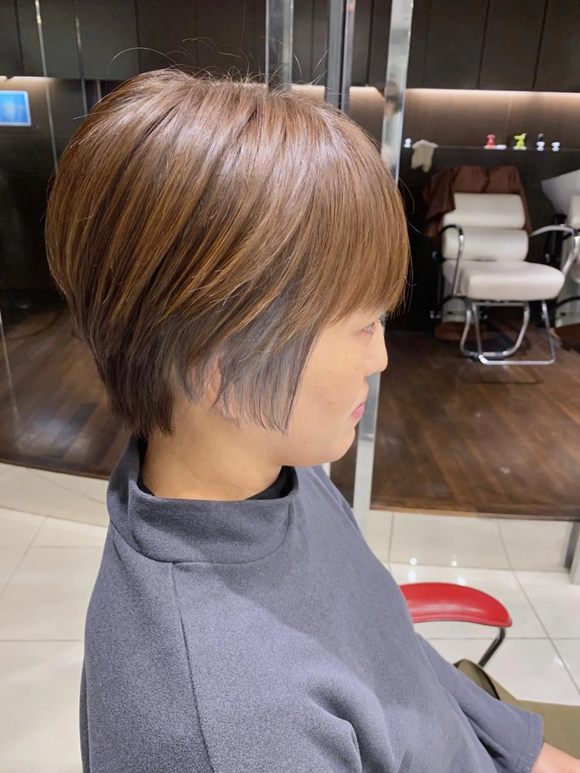 ショート カラー Lumiere 鈴木翔平のヘアスタイル