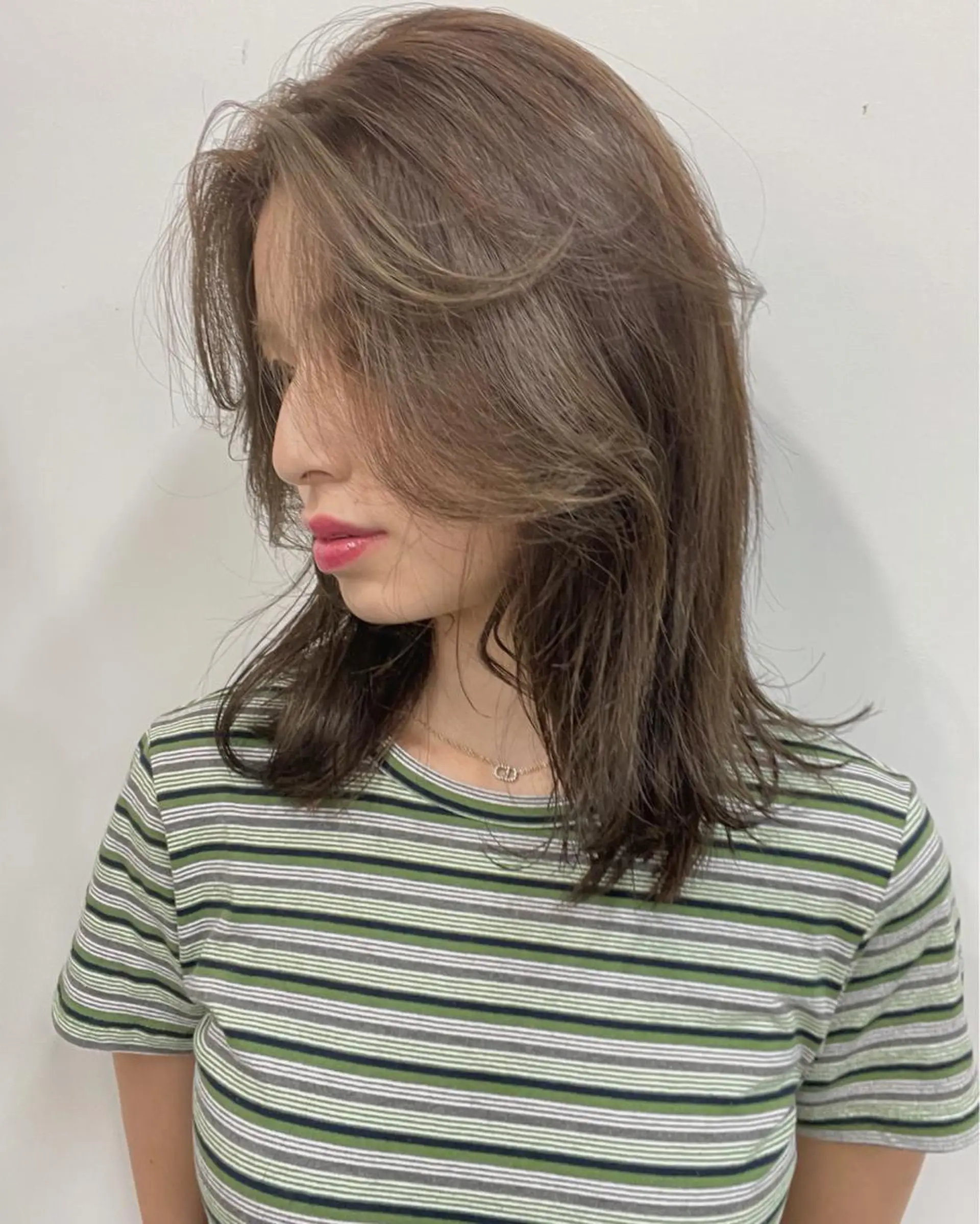 ミディアム 韓国風/髪質改善 赤み消し✨junkiのヘアスタイル