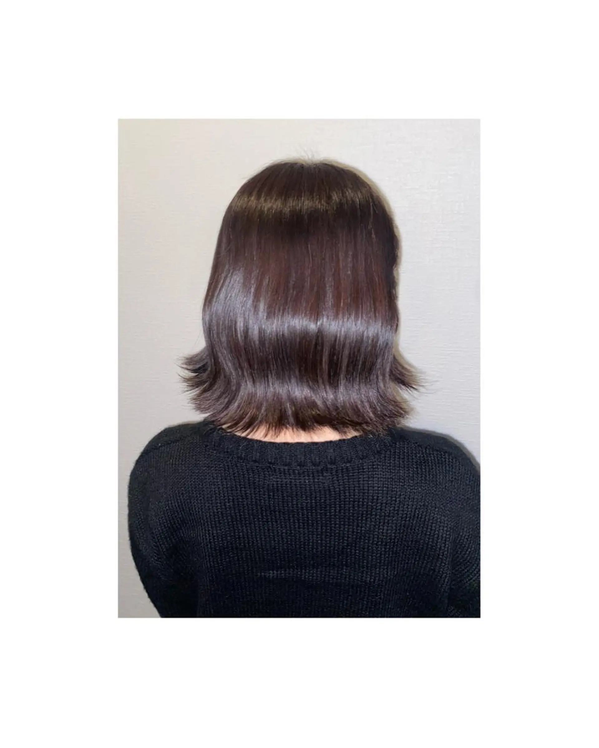 ミディアム カラー ヘアアレンジ 🎀レイヤーカット/ 艶カラー/ﾕｶ🎀のヘアスタイル