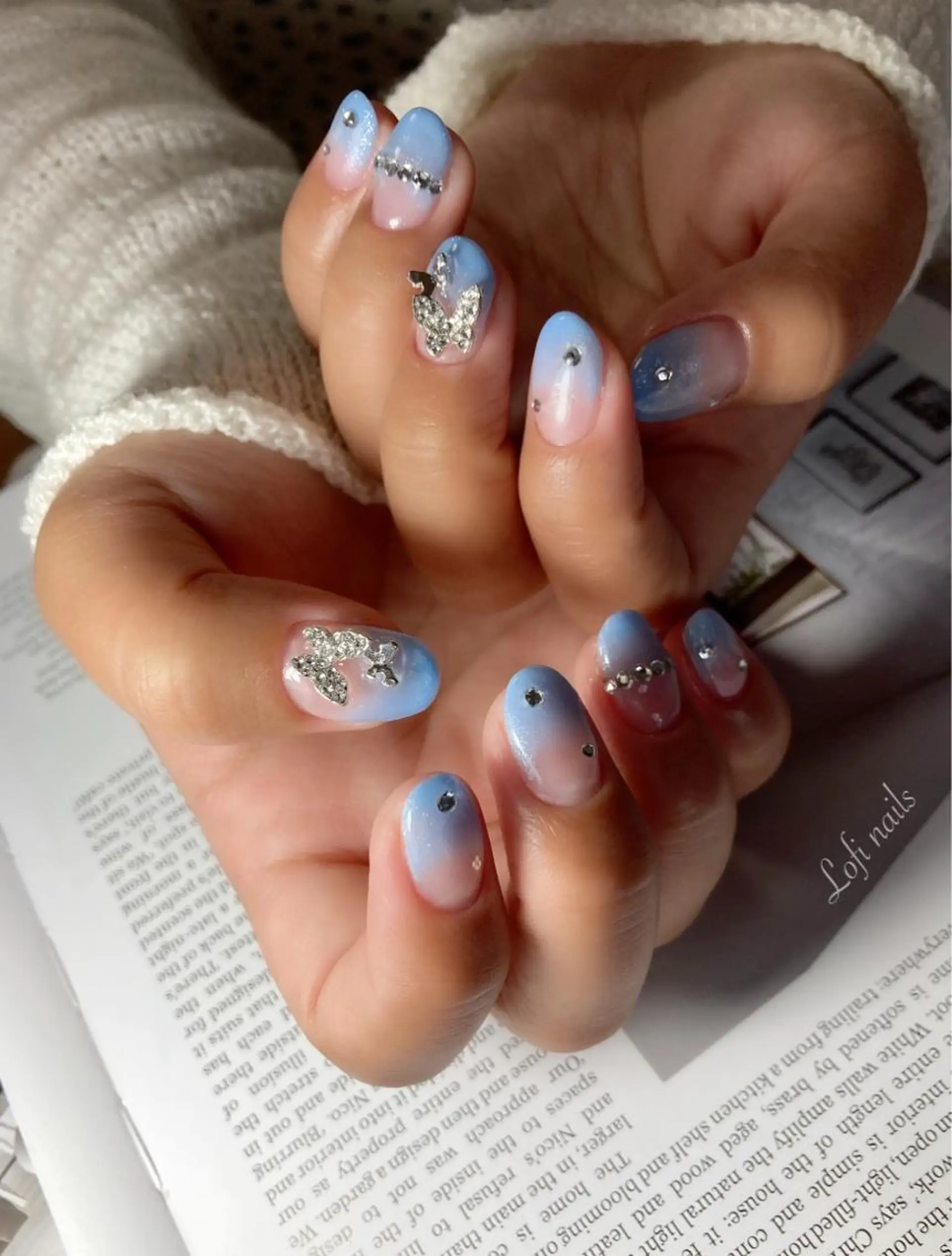 ネイル 韓国ネイル ワンホンネイル Lofi nails ゆきこのネイルデザイン