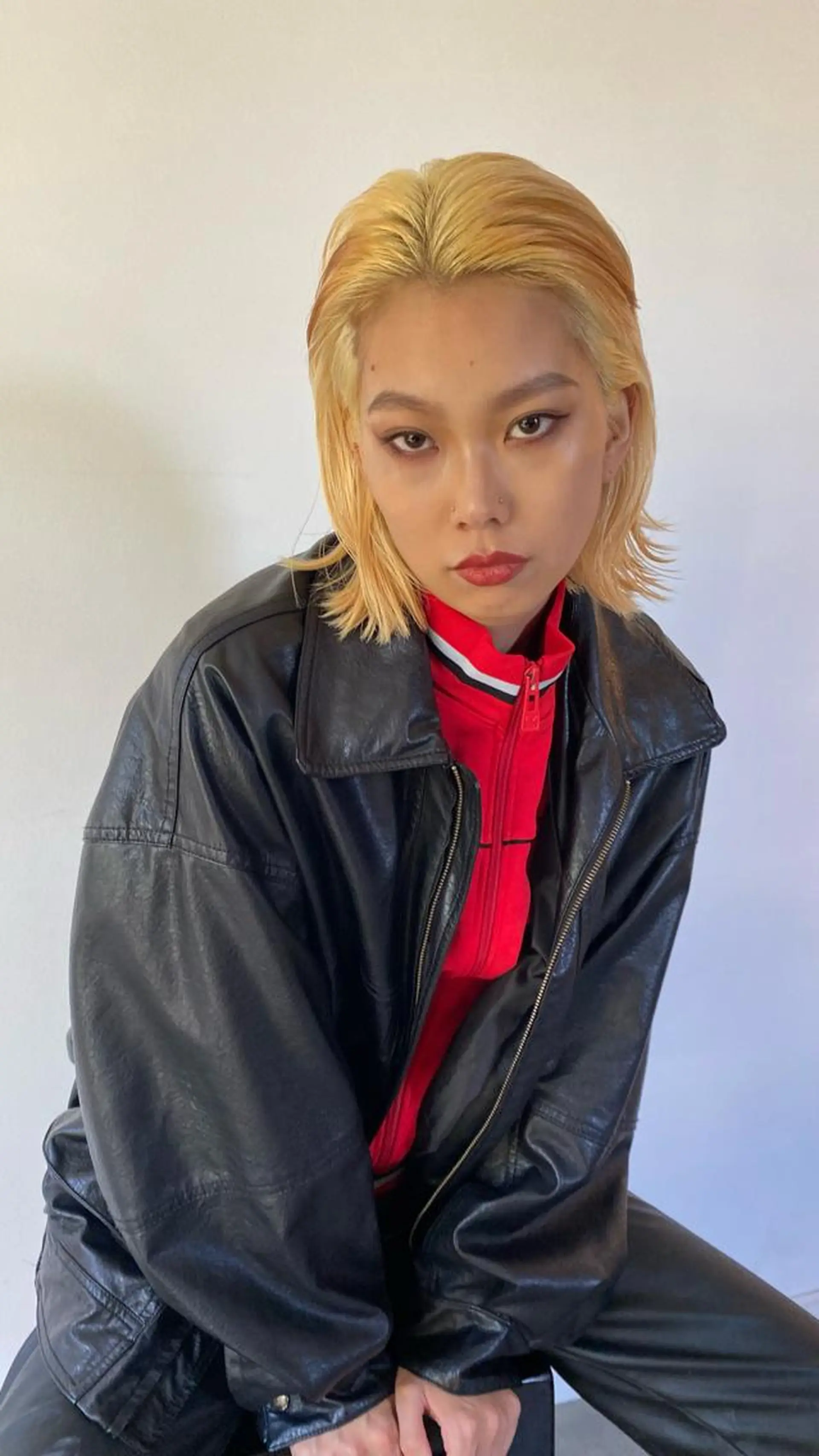 カラー レイヤーカット/ ダブルカラーサクライのヘアスタイル