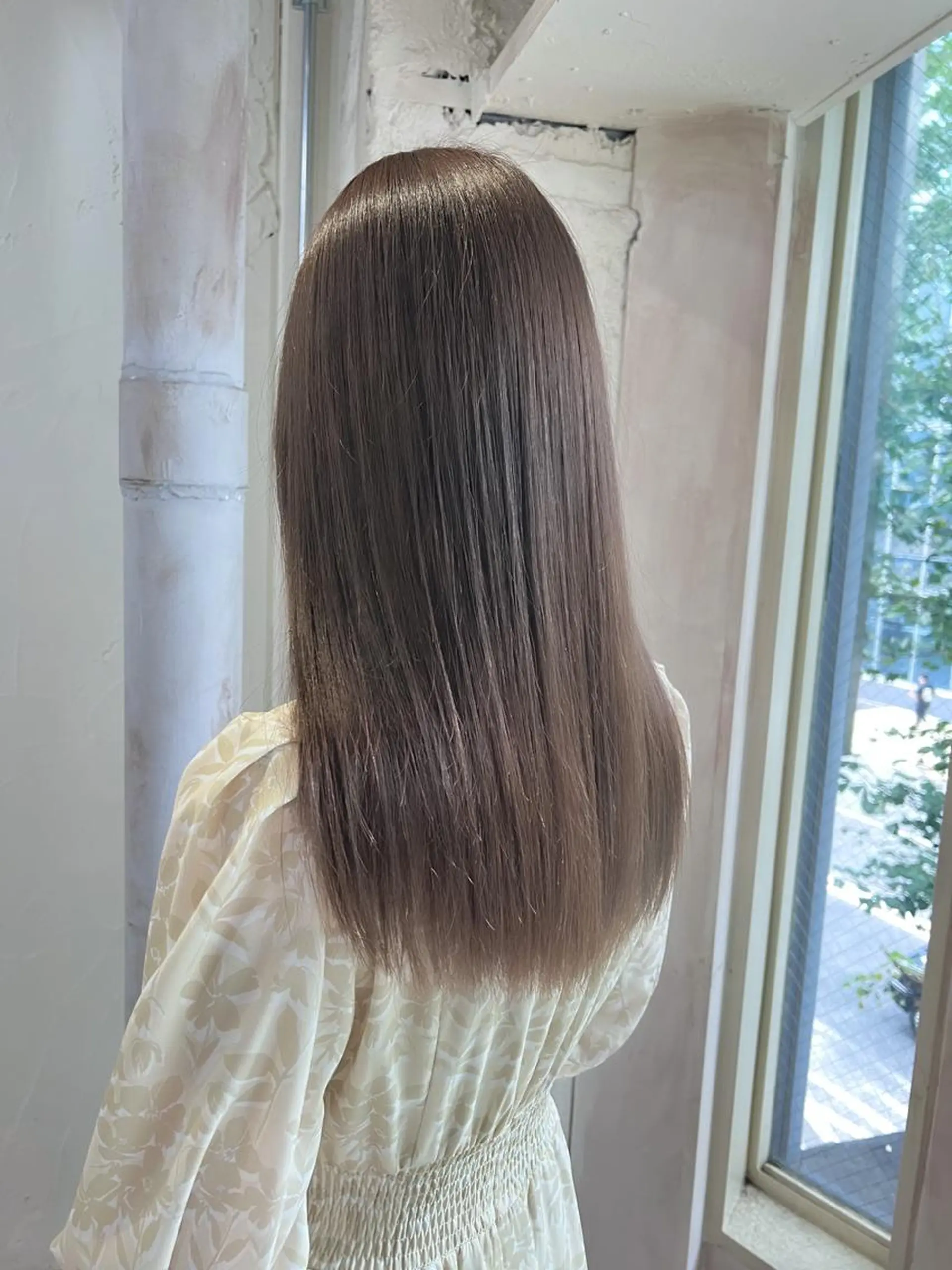 カラー ヘアカラー ✨ブリーチなしカラー ×髪質改善✨松村 潤のヘアスタイル