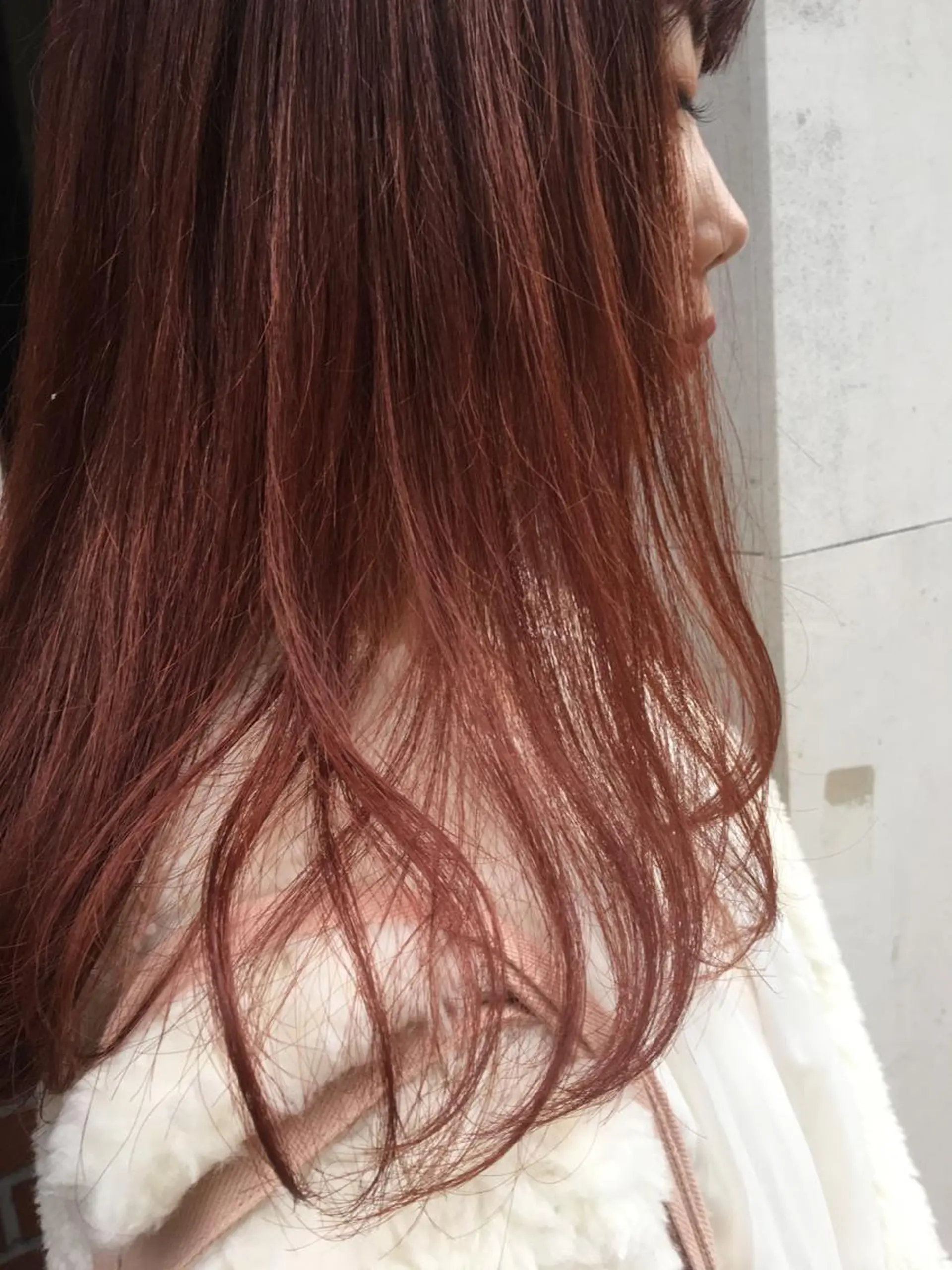 ロング カラー カット ヘアカラー トリートメント 狩野 羅夢のヘアスタイル