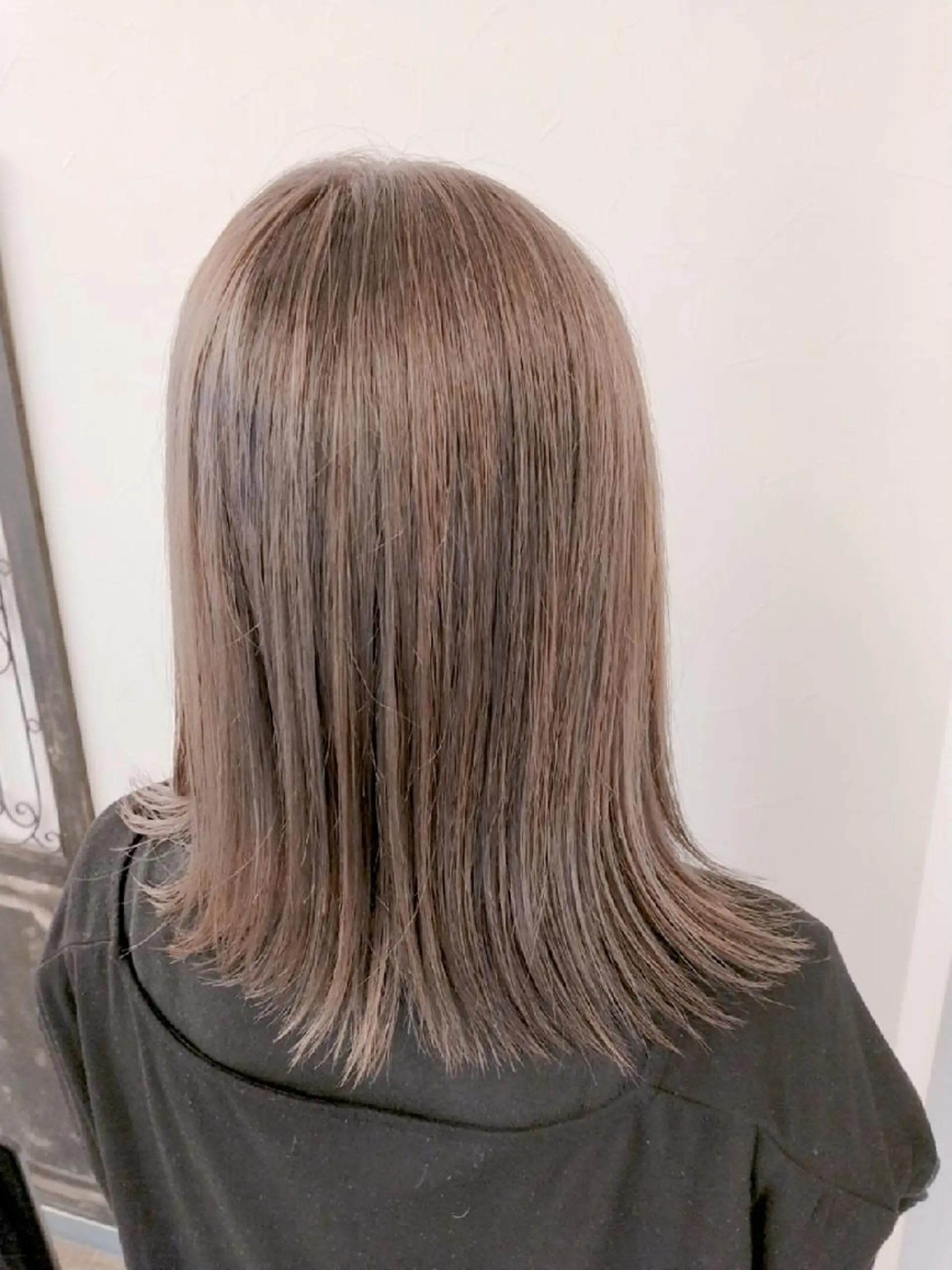 ミディアム カラー アディクシーカラー アッシュ バレイヤージュ ベージュカラー ブリーチ デザインカラー 髪質改善Lilithのその他イメージ