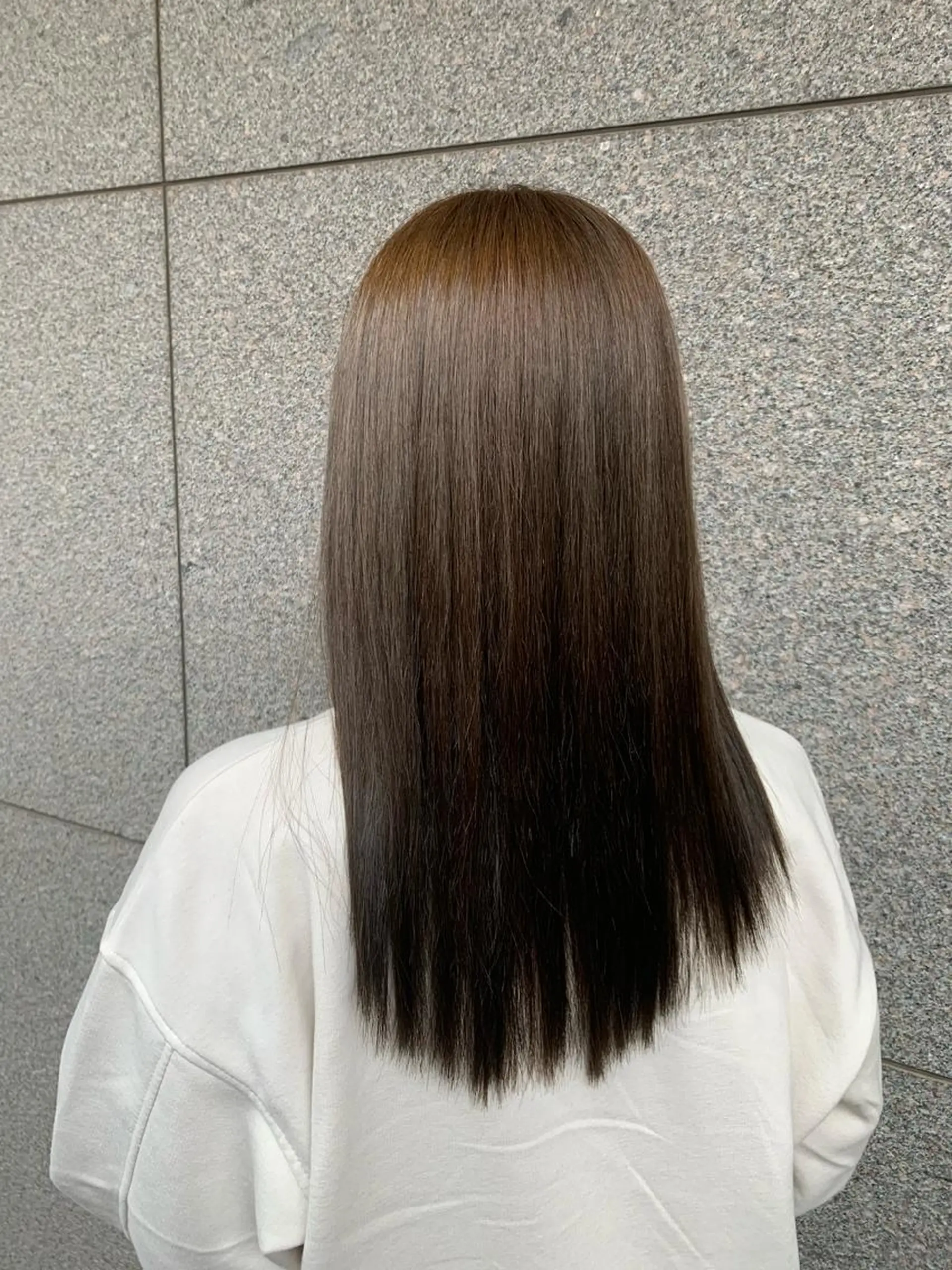 ミディアム カット 縮毛矯正 Hair salon Liebe RYOのヘアスタイル