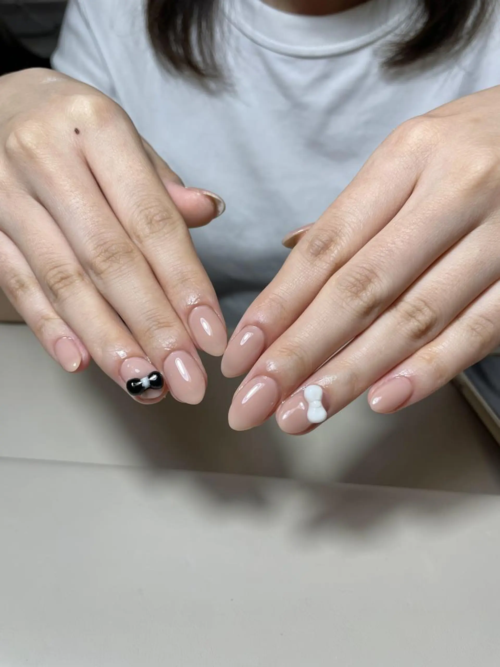 ネイル ハンドネイル By moonネイル 🌷ワンホン/韓国風のネイルデザイン