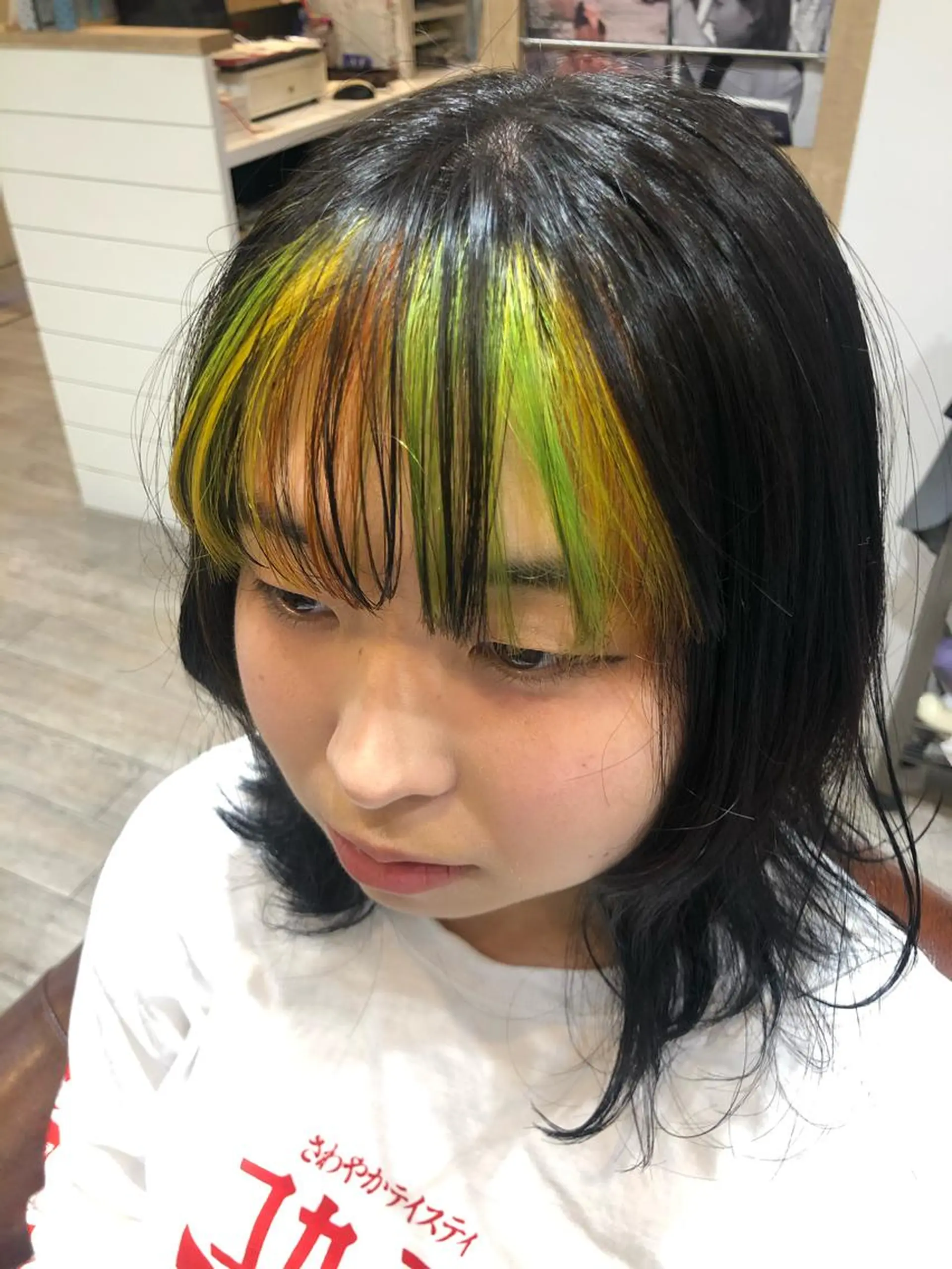 カラー ヘアカラー トリートメント ダブルカラー🎉 ハイトーン🎉スドウのヘアスタイル