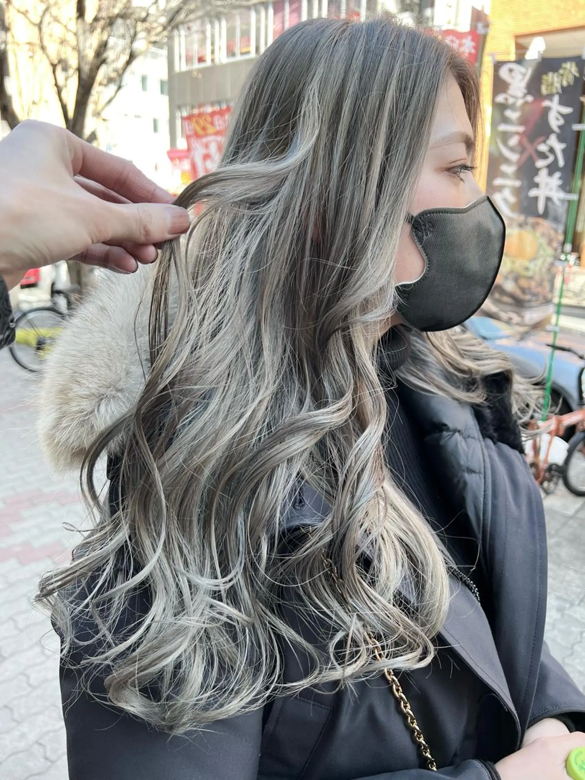 カラー SALOWIN栄 高須大貴のヘアスタイル