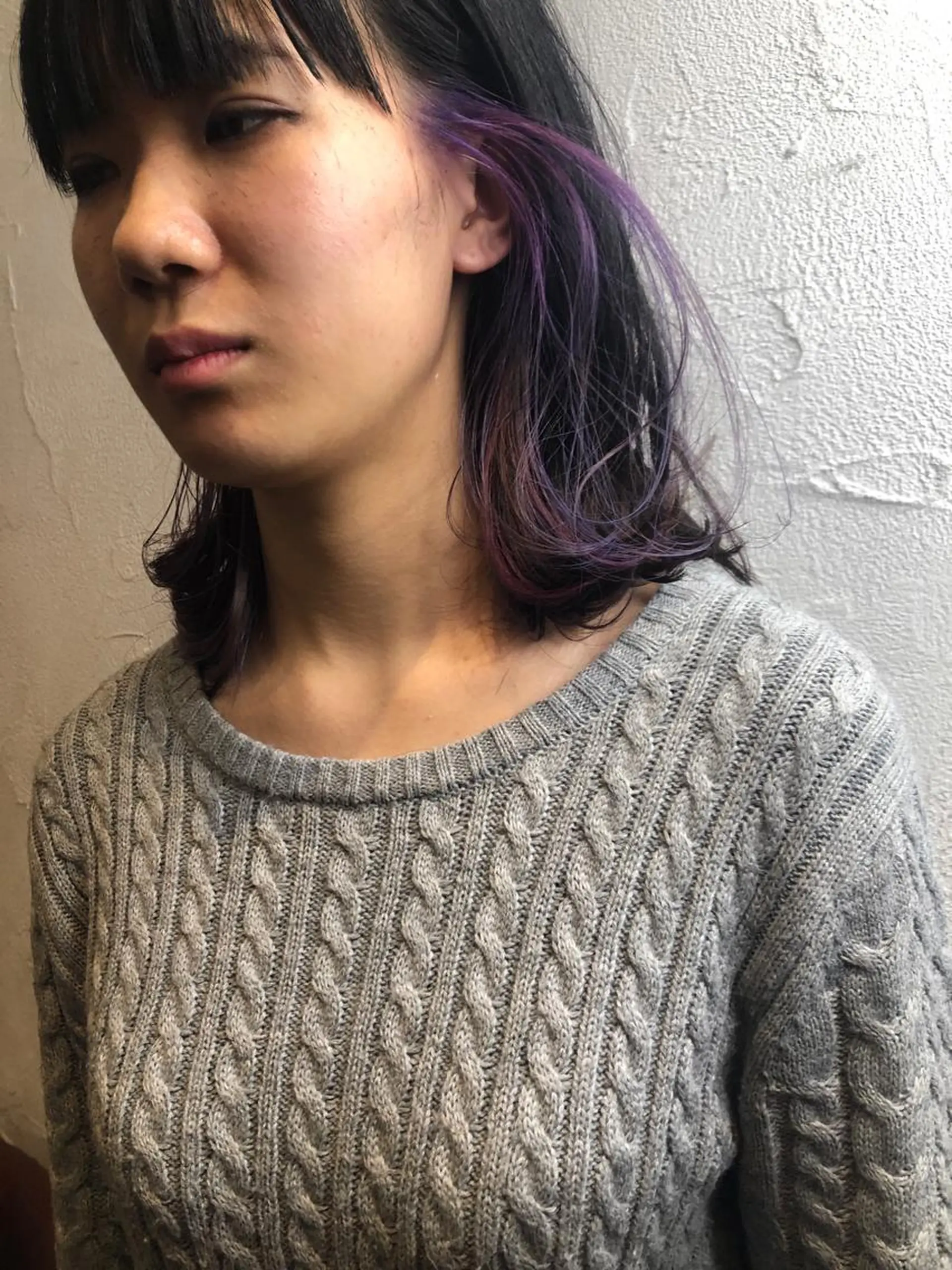 ミディアム カラー クオーレ hairのヘアスタイル