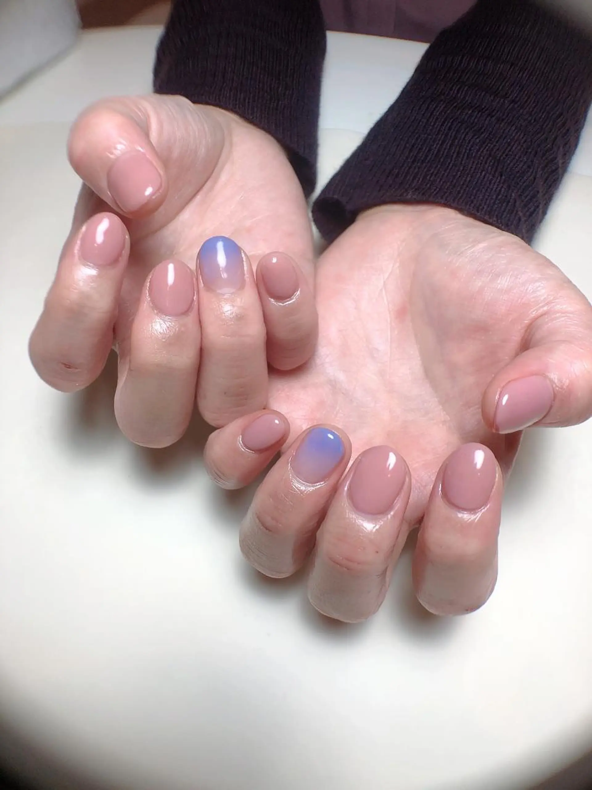 ネイル シンプルネイル Nail ビ爪のネイルデザイン