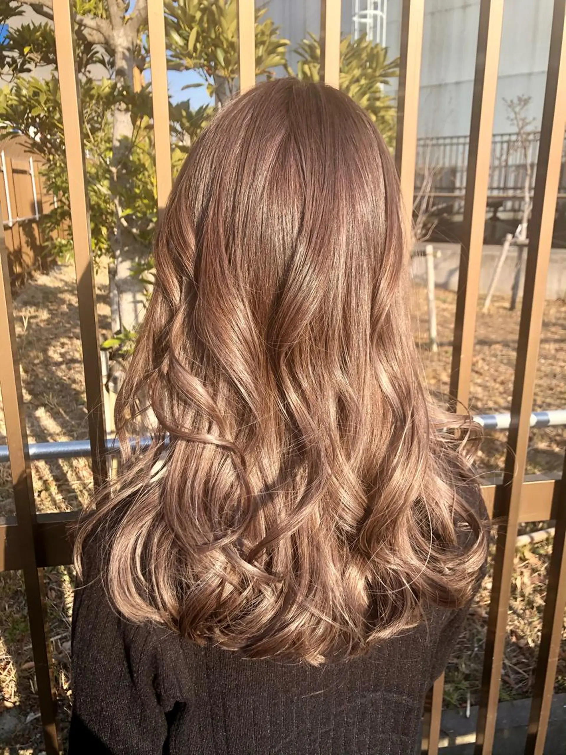 セミロング カラー ヘアカラー トリートメント 斉藤 翔平のヘアスタイル