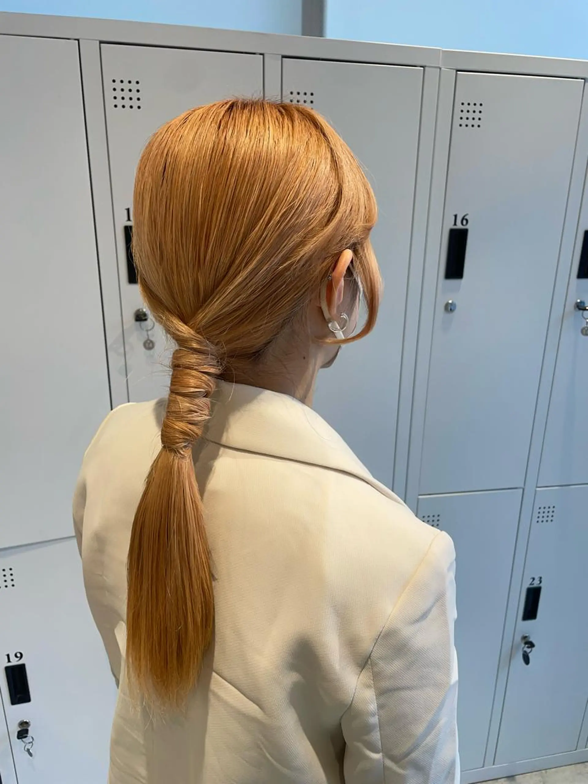 ヘアアレンジ 透明感カラー✨艶髪 制作🌱山根あゆみのヘアスタイル