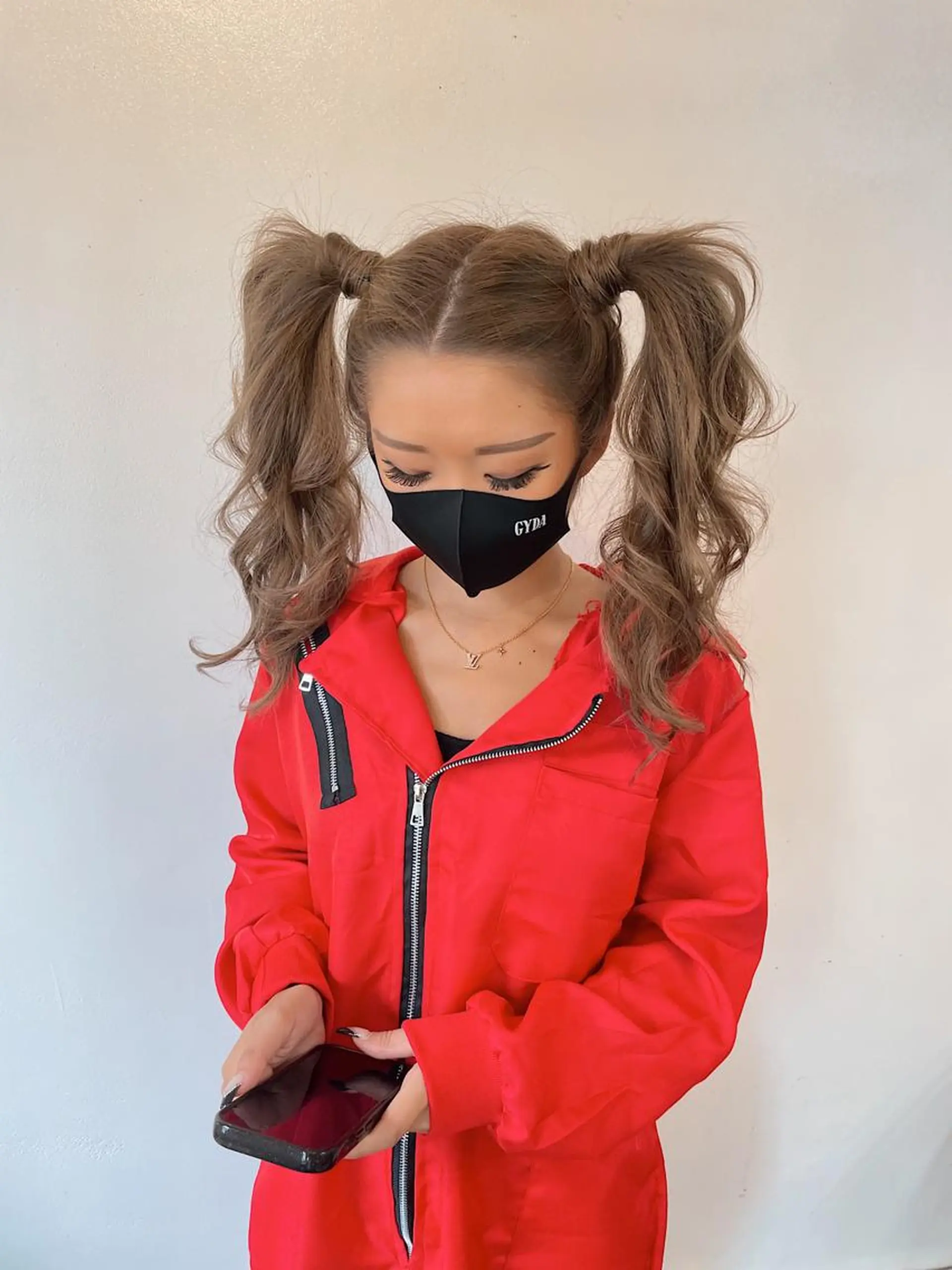 ロング ヘアアレンジ ツインテール ハロウィン ヘアセット h a k u 大倉 卓人のヘアスタイル