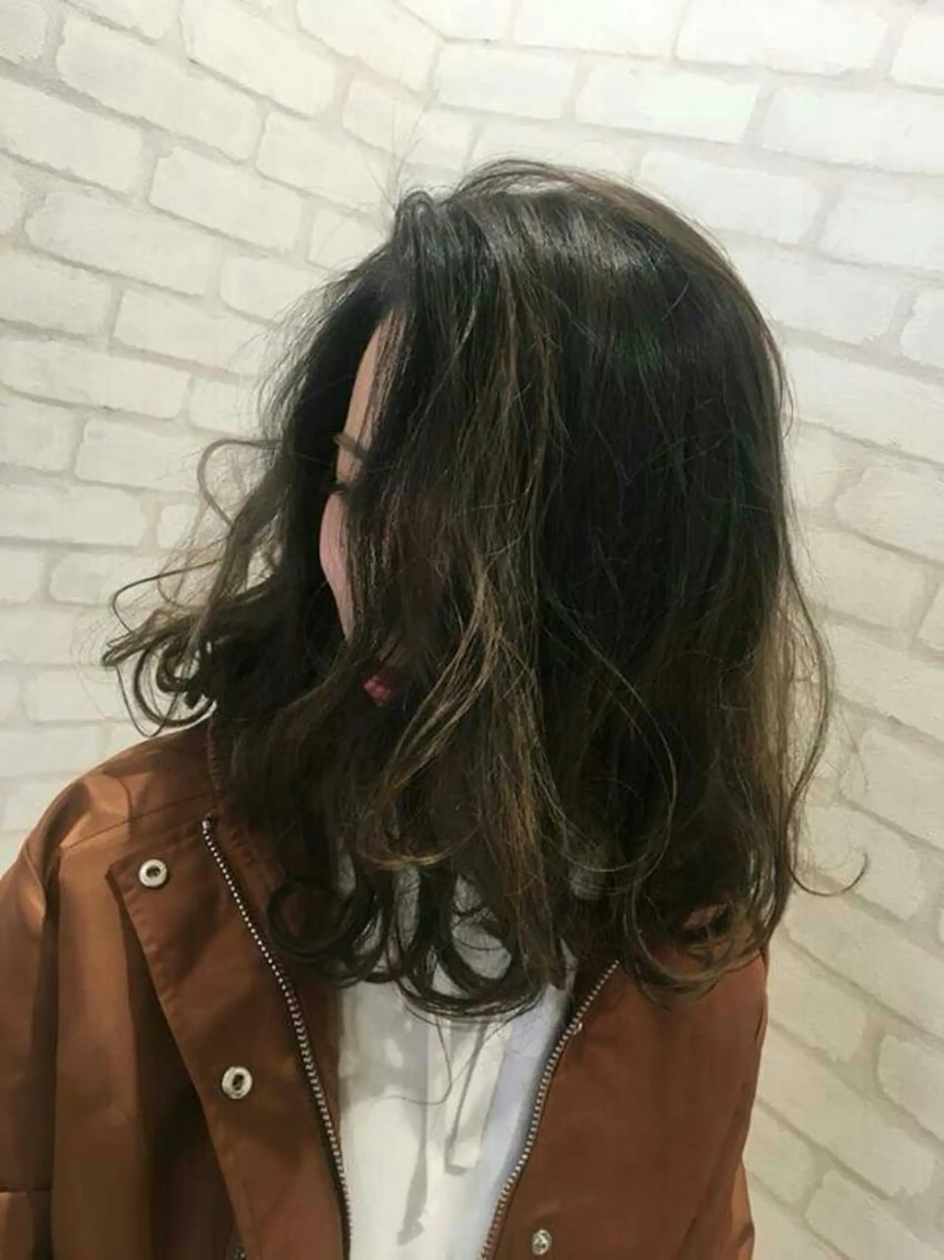 カラー 北野 親善のヘアスタイル