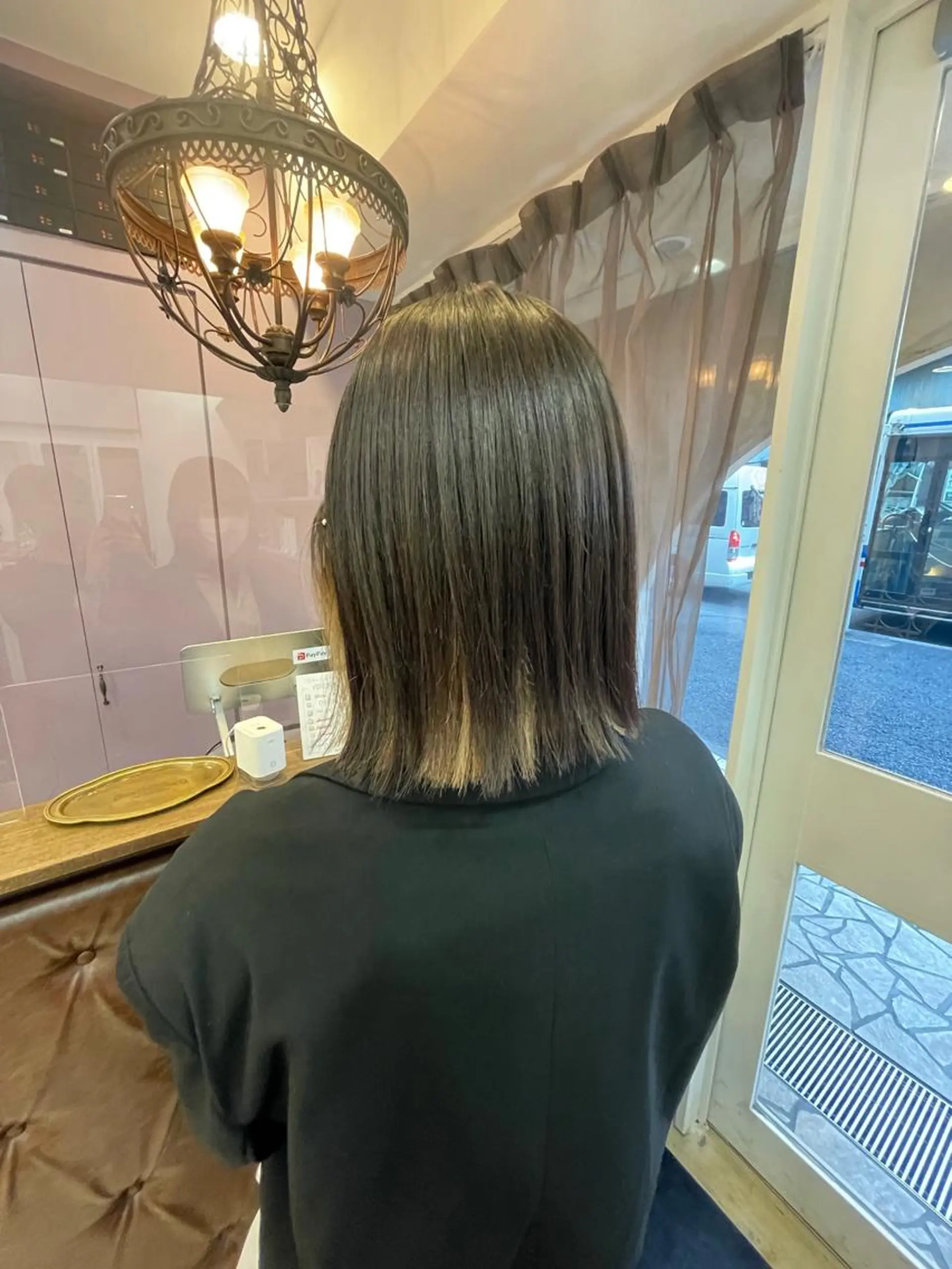 ショート パーマ 髪質改善 縮毛矯正 ストレートパーマ ＼脱・うねり& 広がり／gite菊のヘアスタイル