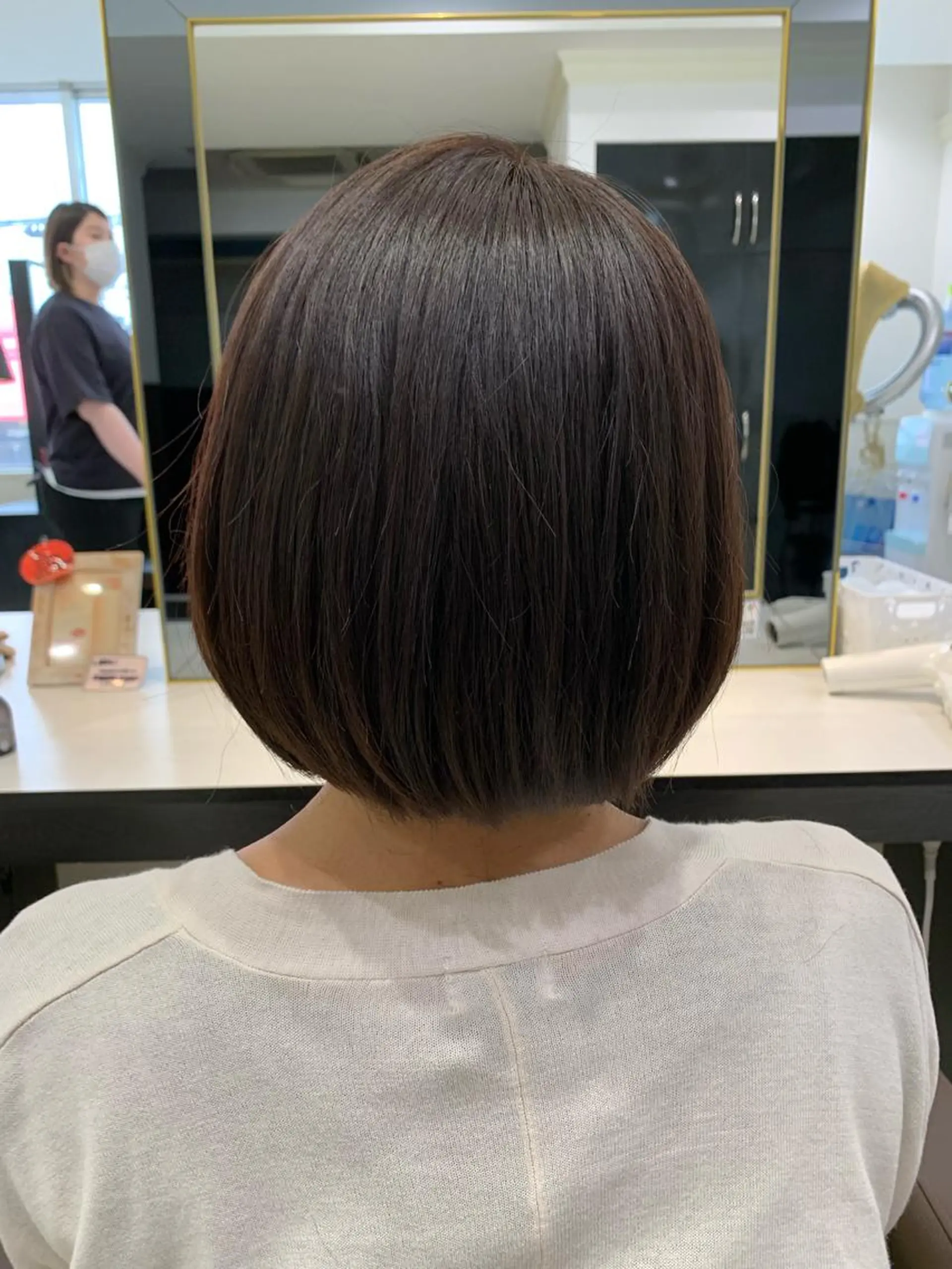 ショート ヘアカラー トリートメント 小田切 栄司のヘアスタイル