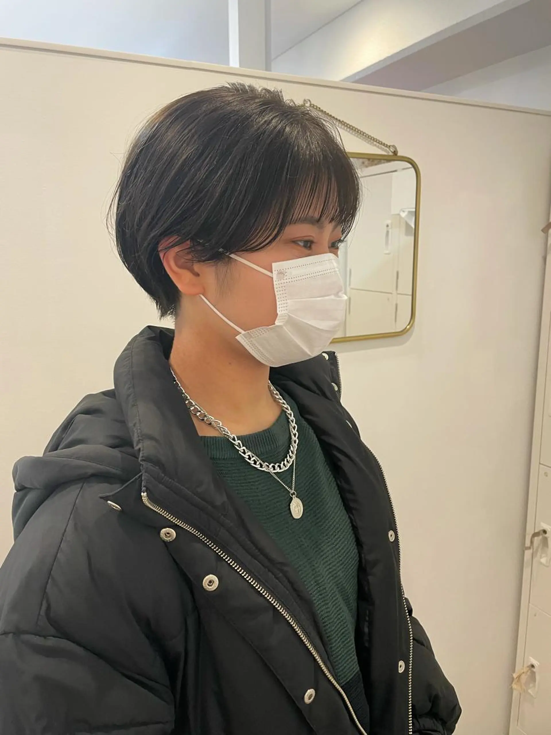 ショート 大迫 江梨のヘアスタイル