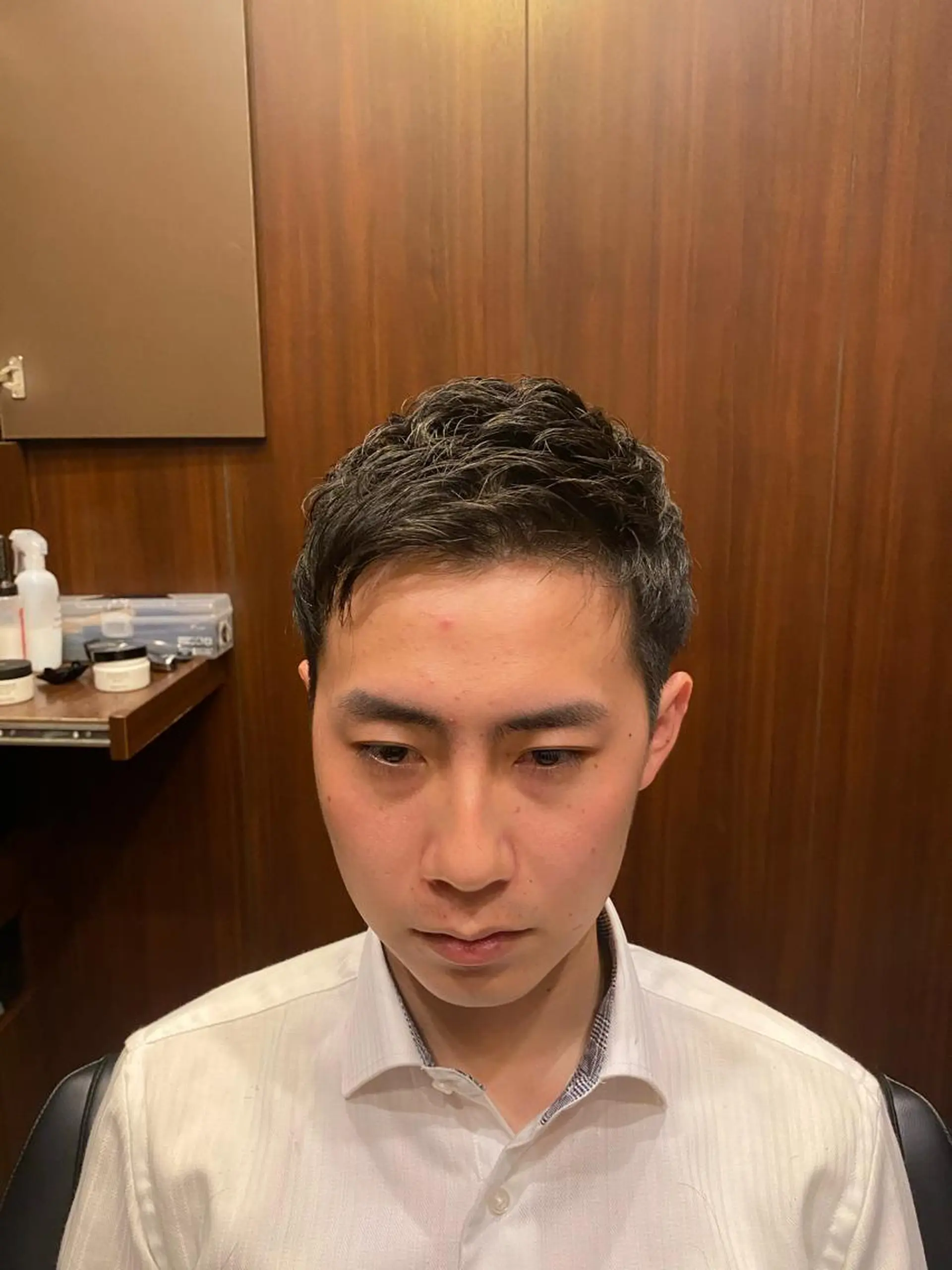 ショート 笠原 大輝のヘアスタイル