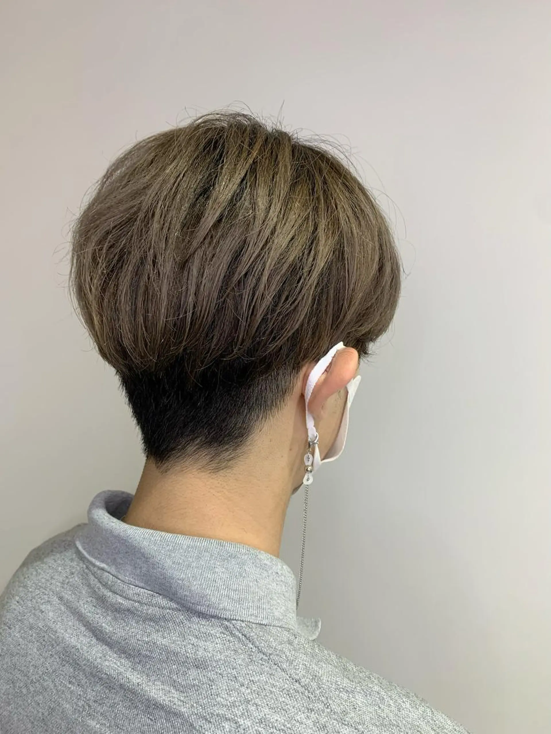 ショート カラー メンズ ヘアカラー トリートメント 近藤千翔🩵 髪質改善Periodのエステ・リラクイメージ