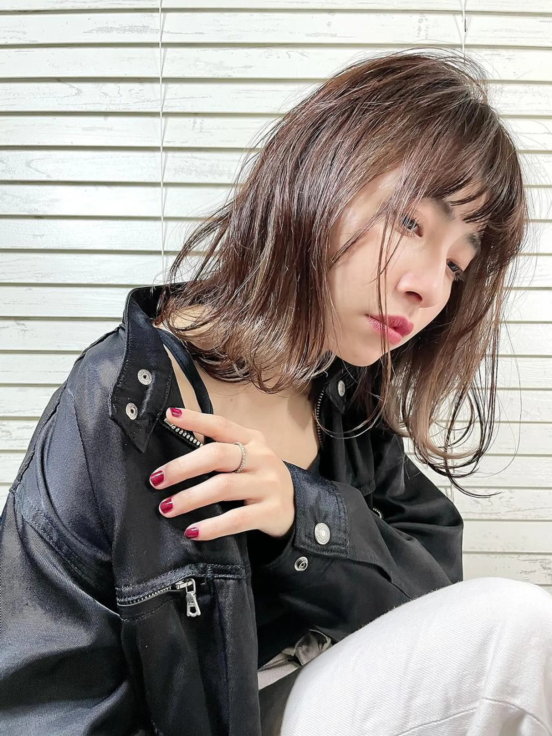 ミディアム ヘアカラー NEOLIVE ROAのヘアスタイル