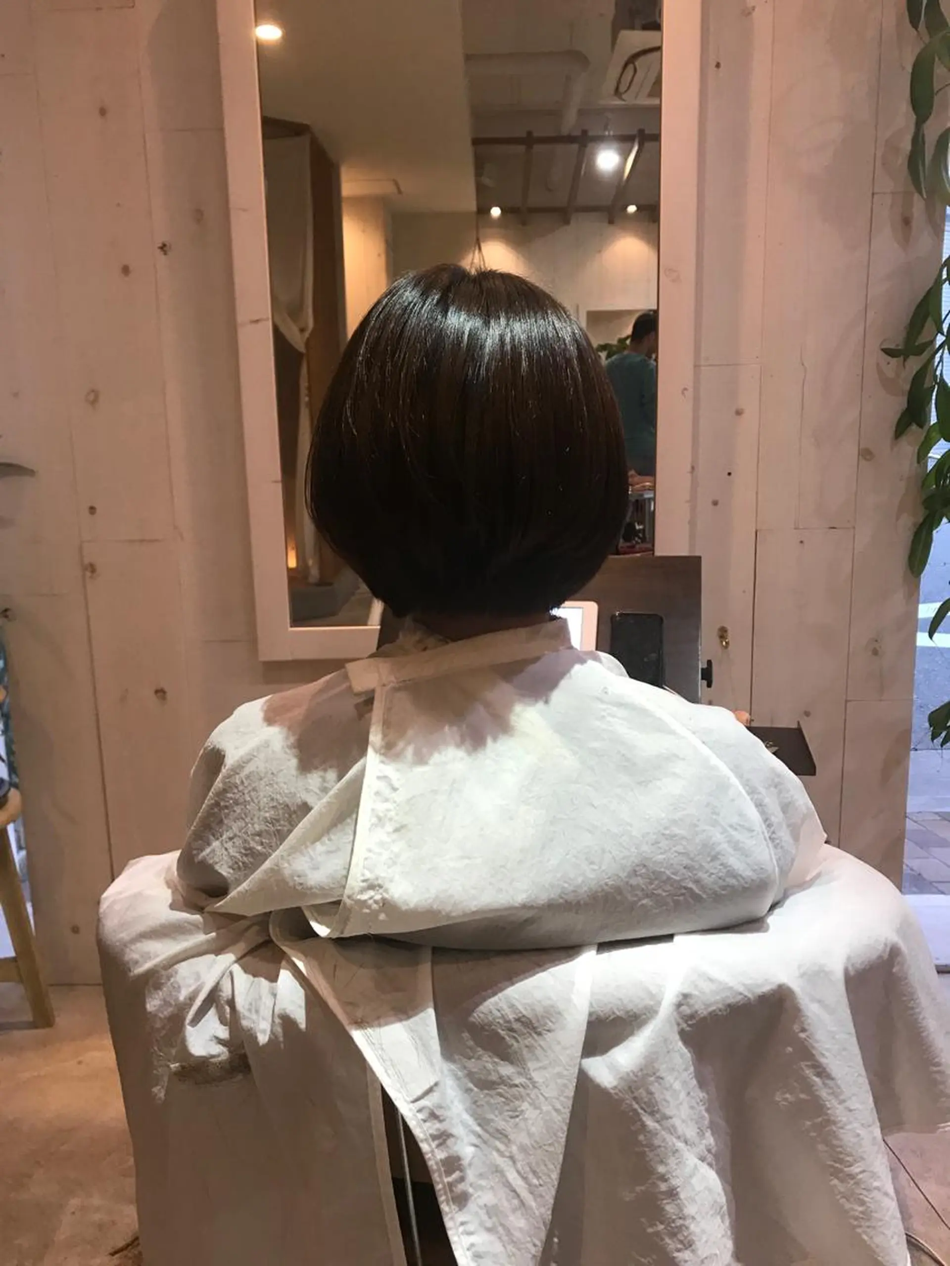 ショート ショートボブ ボブ ショートヘア 長尾 桃佳のヘアスタイル