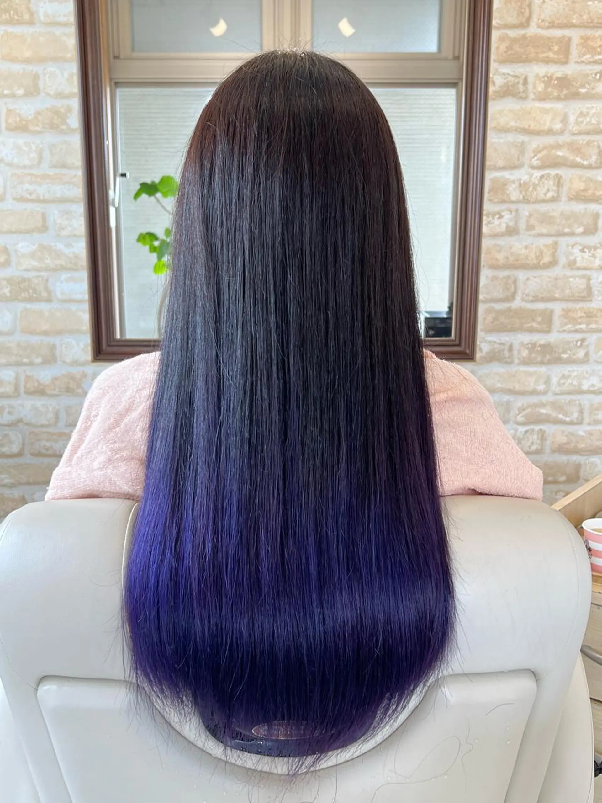 セミロング カラー Miloc那覇店 Ainoのヘアスタイル
