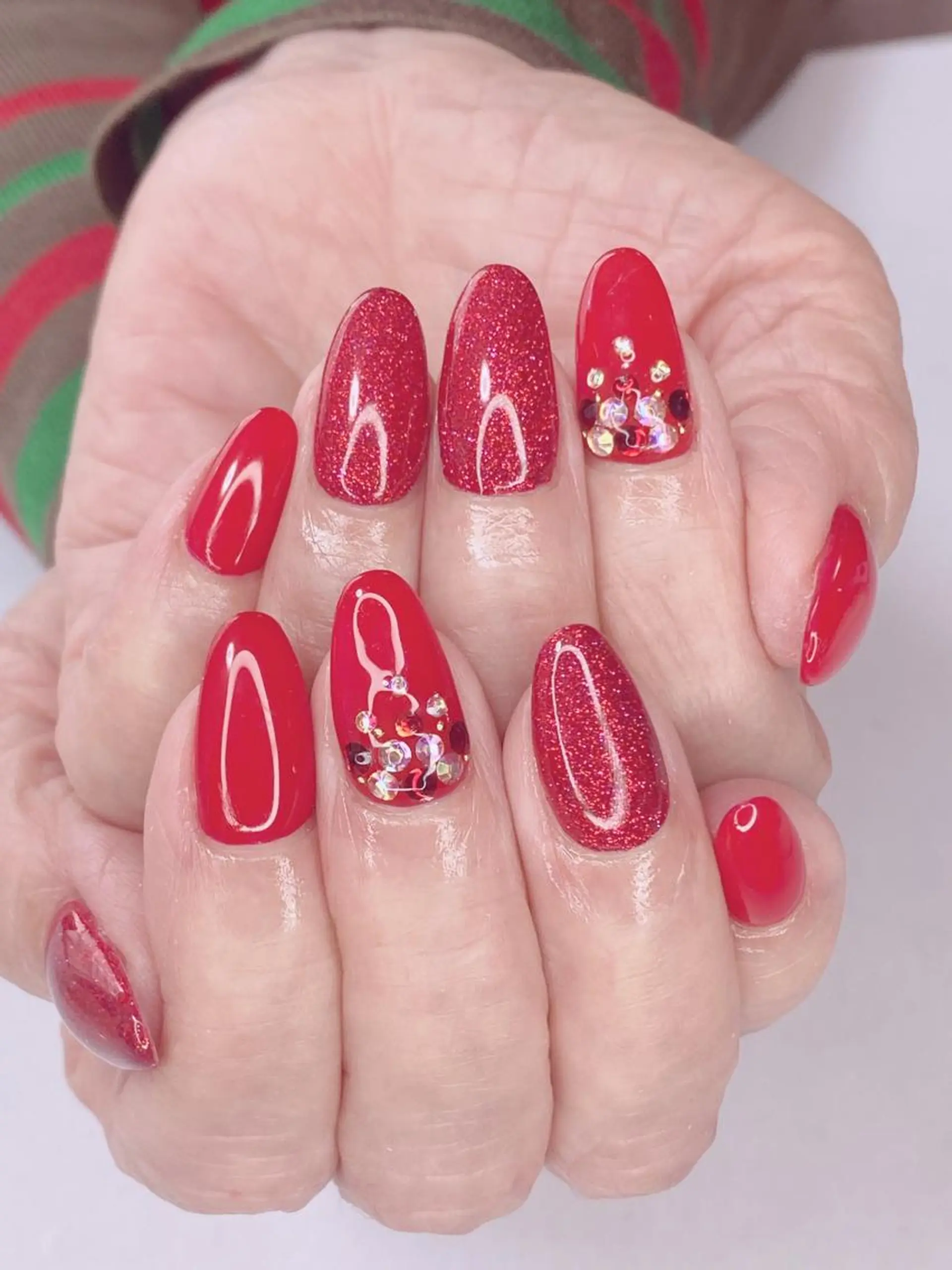 ネイル アートネイル オーロラネイル チークネイル 桜ネイル クリアネイル Ｎail Ｓalon ertiのネイルデザイン