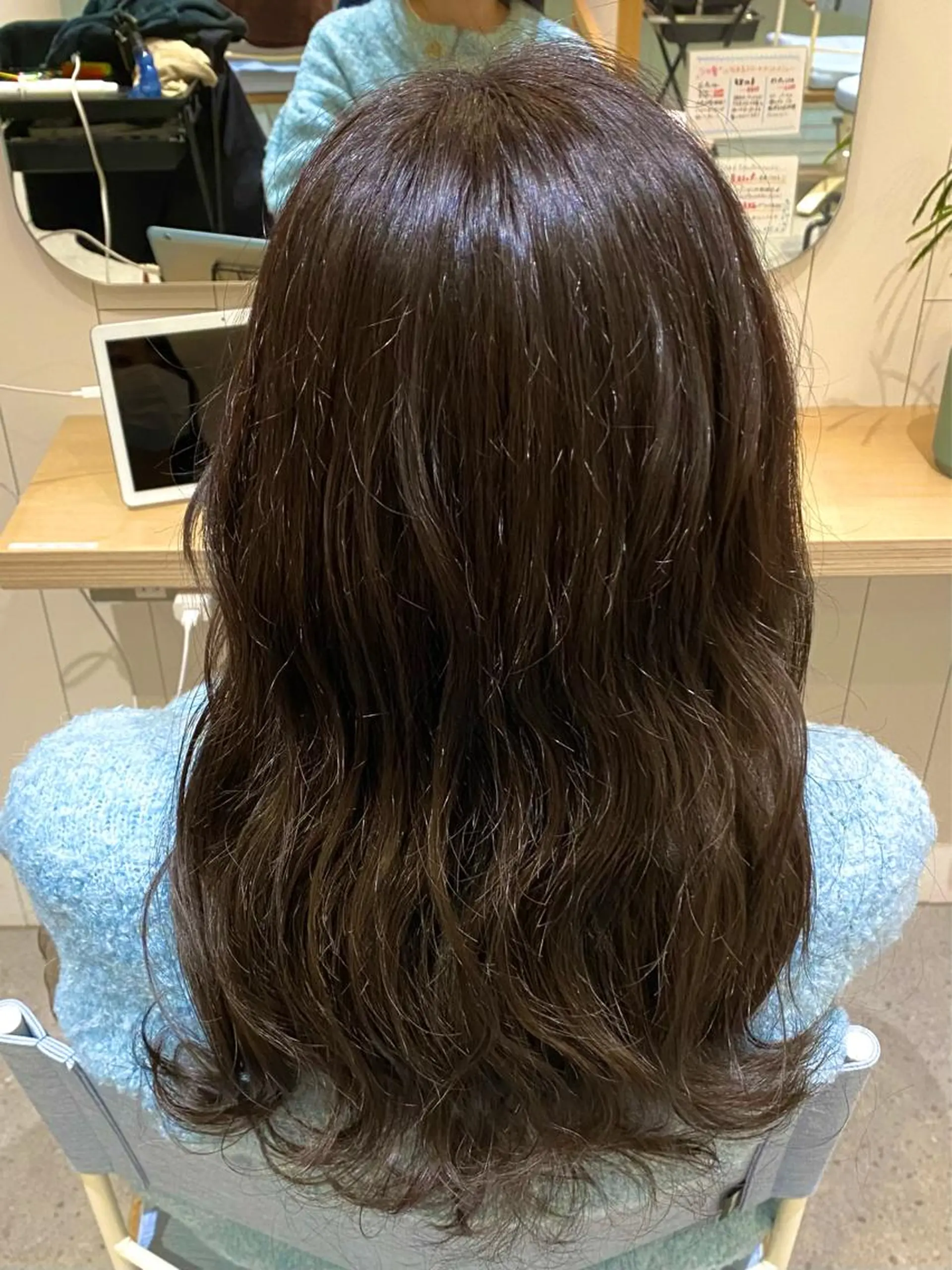 ロング カラー メンズパーマ・ カット モリヤ🌺のヘアスタイル