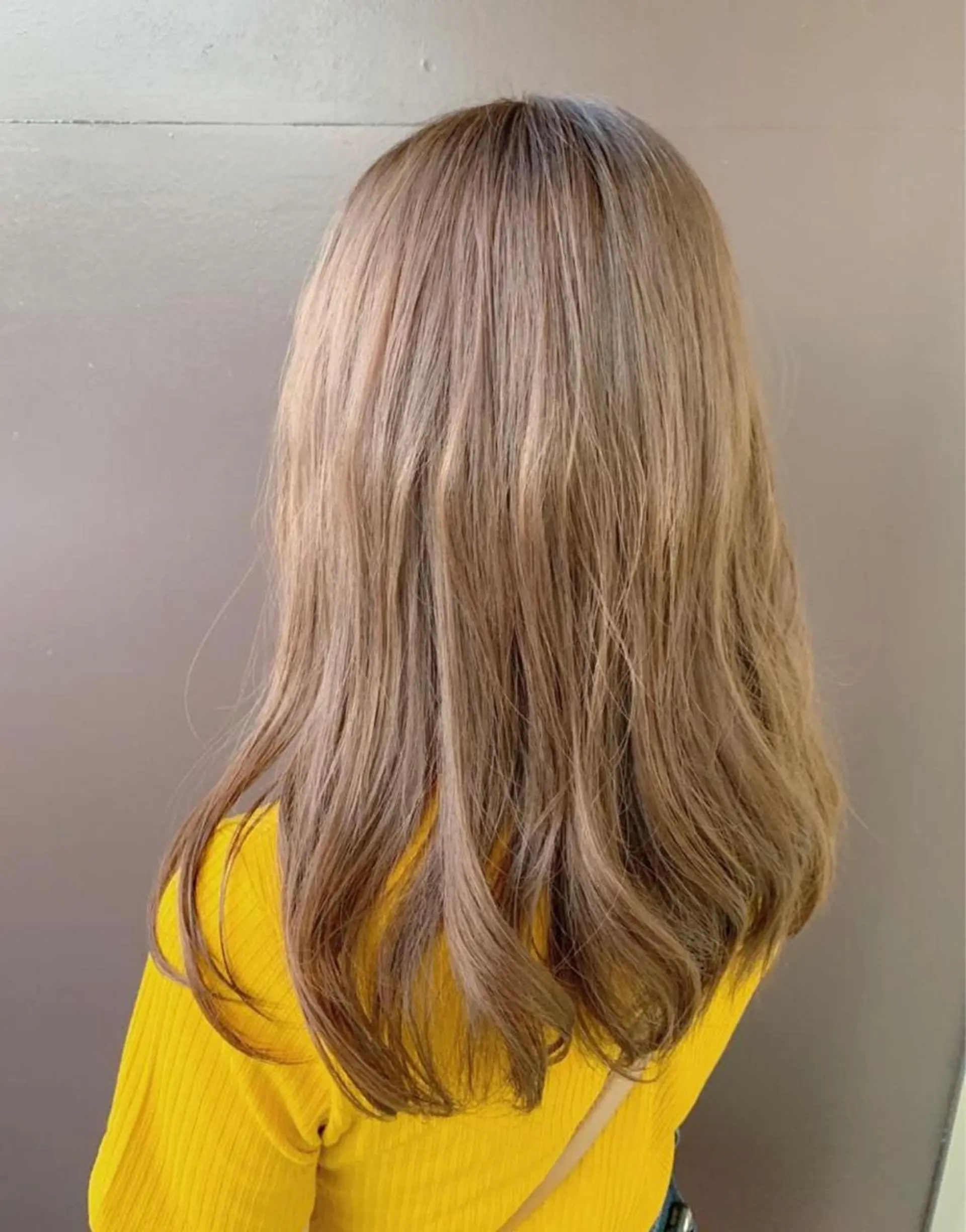 ミディアム カラー 静岡/草薙パーマ メンズバレイヤージュのヘアスタイル