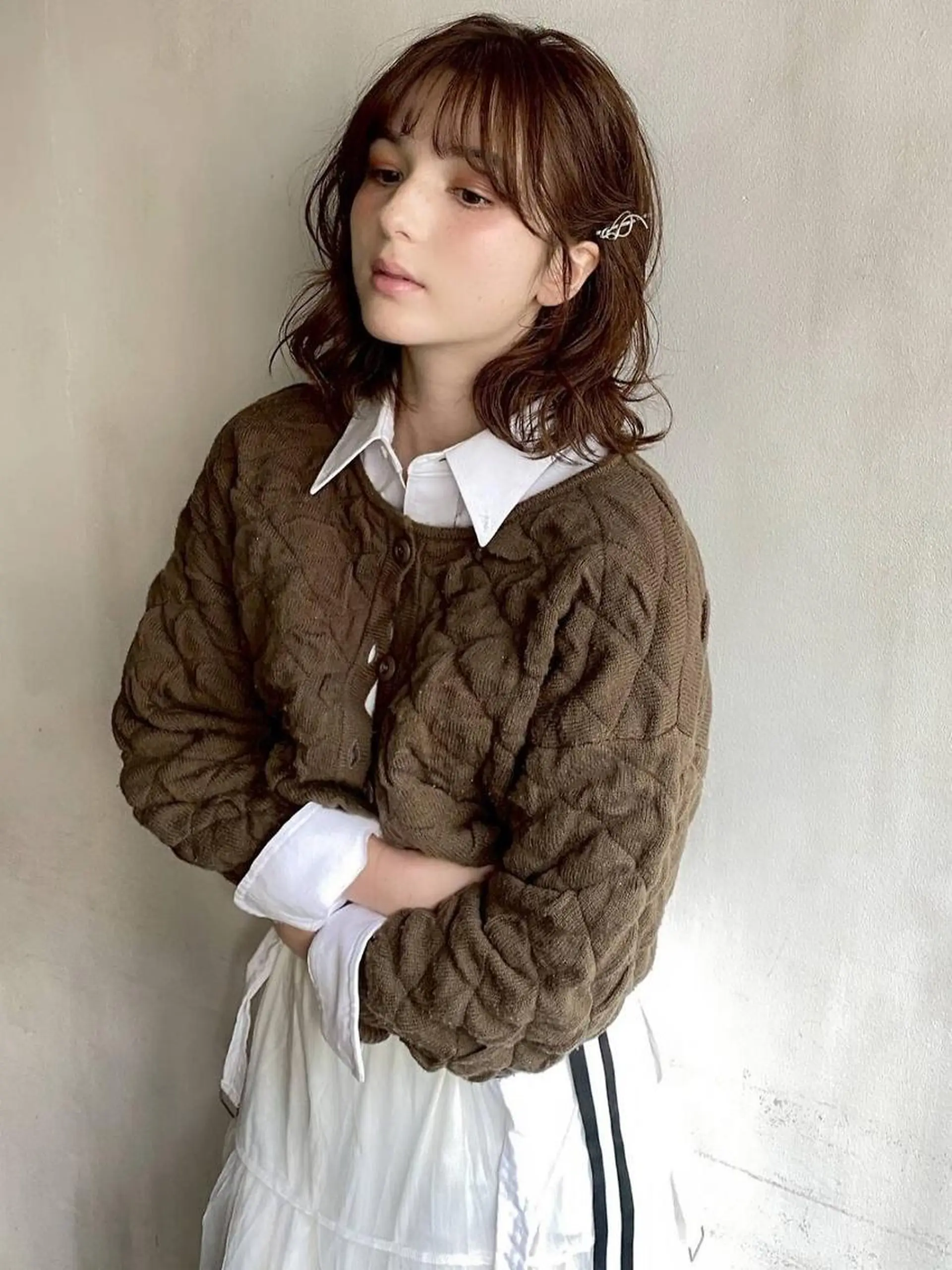 ロング レイヤー/暖色カラー /似合わせ/Moeのヘアスタイル