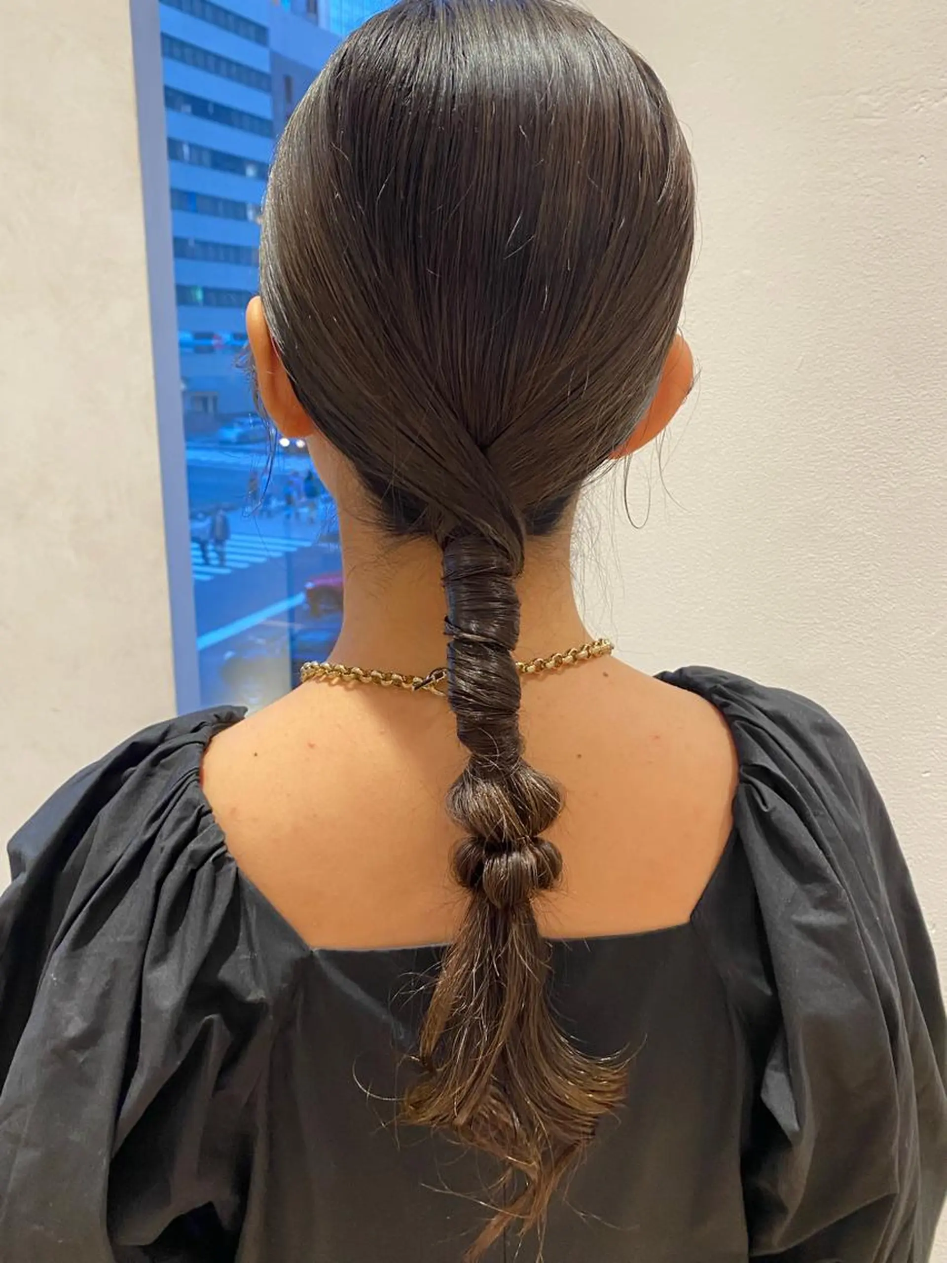 ロング 増井 彩乃のヘアスタイル