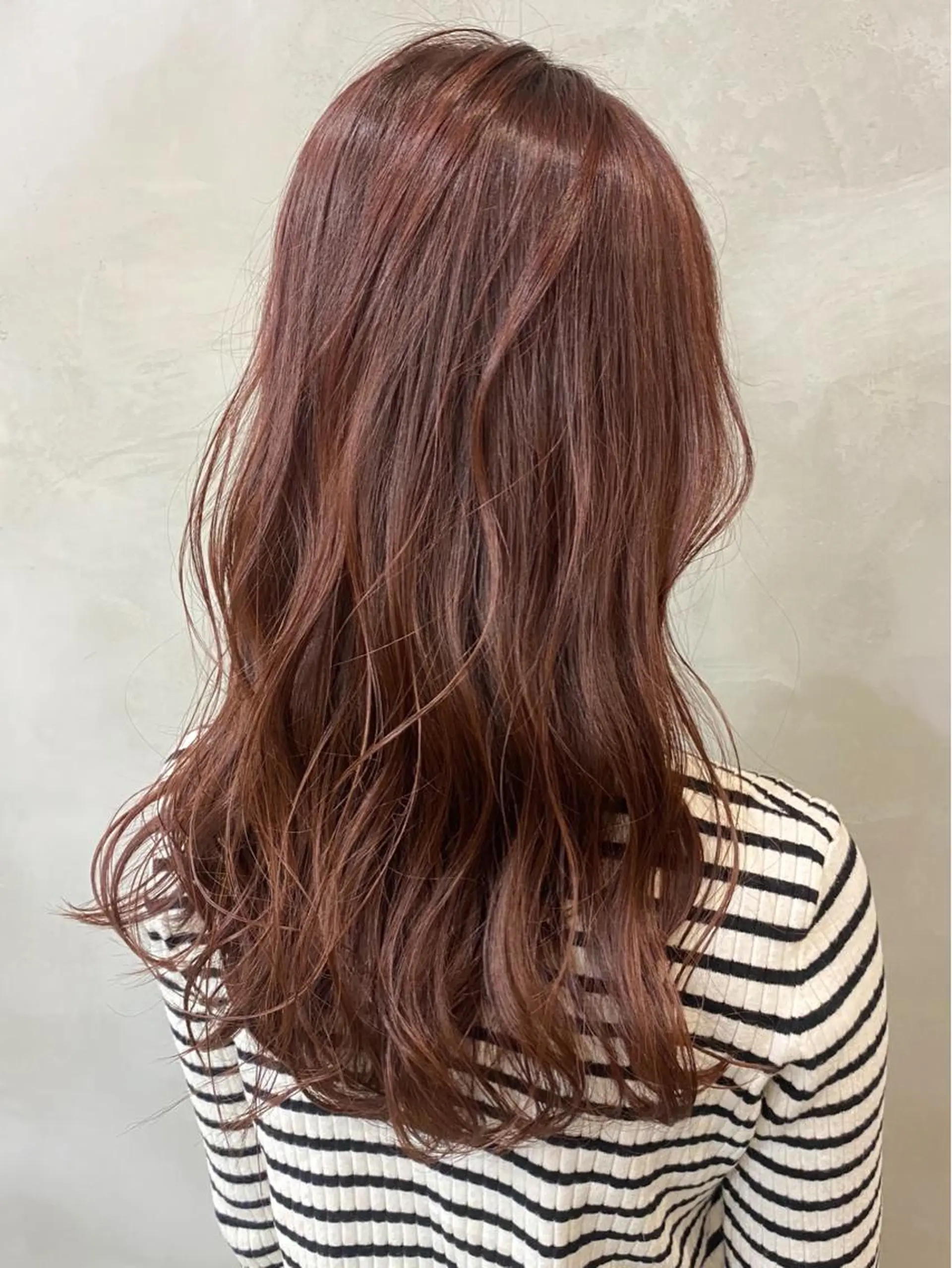 セミロング カラー ブリーチ ブリーチなしカラー ピンクカラー カット ヘアカラー トリートメント 🫧透明感カラー🫧 OIKAWAのヘアスタイル