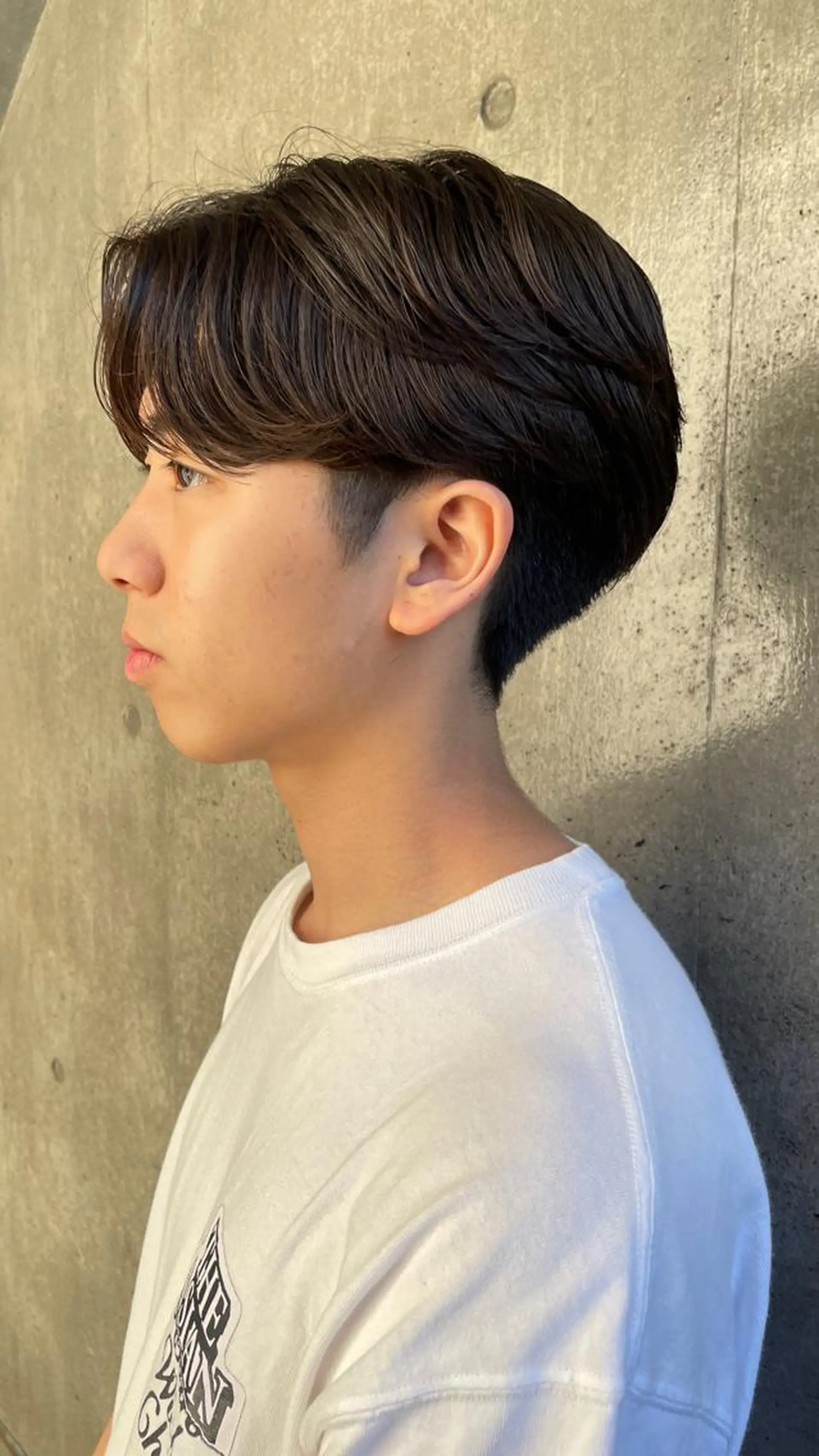 パーマ メンズ もりたみかこ 美容師お休み中のヘアスタイル