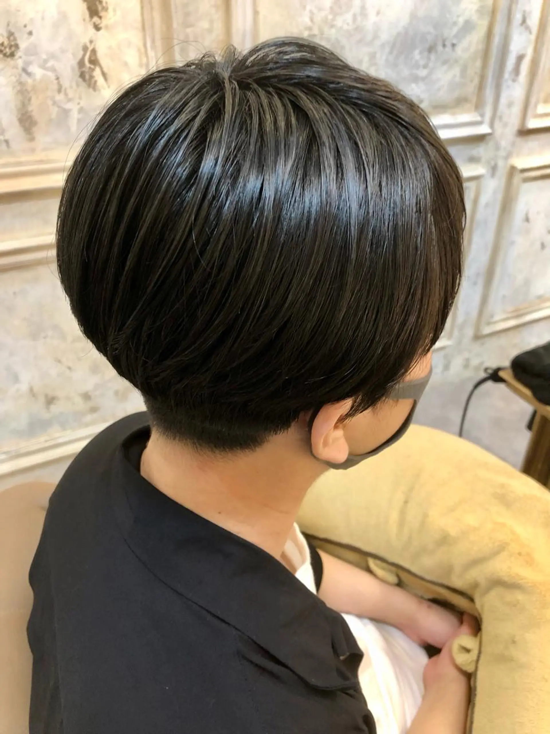 ショート メンズ セン北徒歩５分 キシタクのヘアスタイル