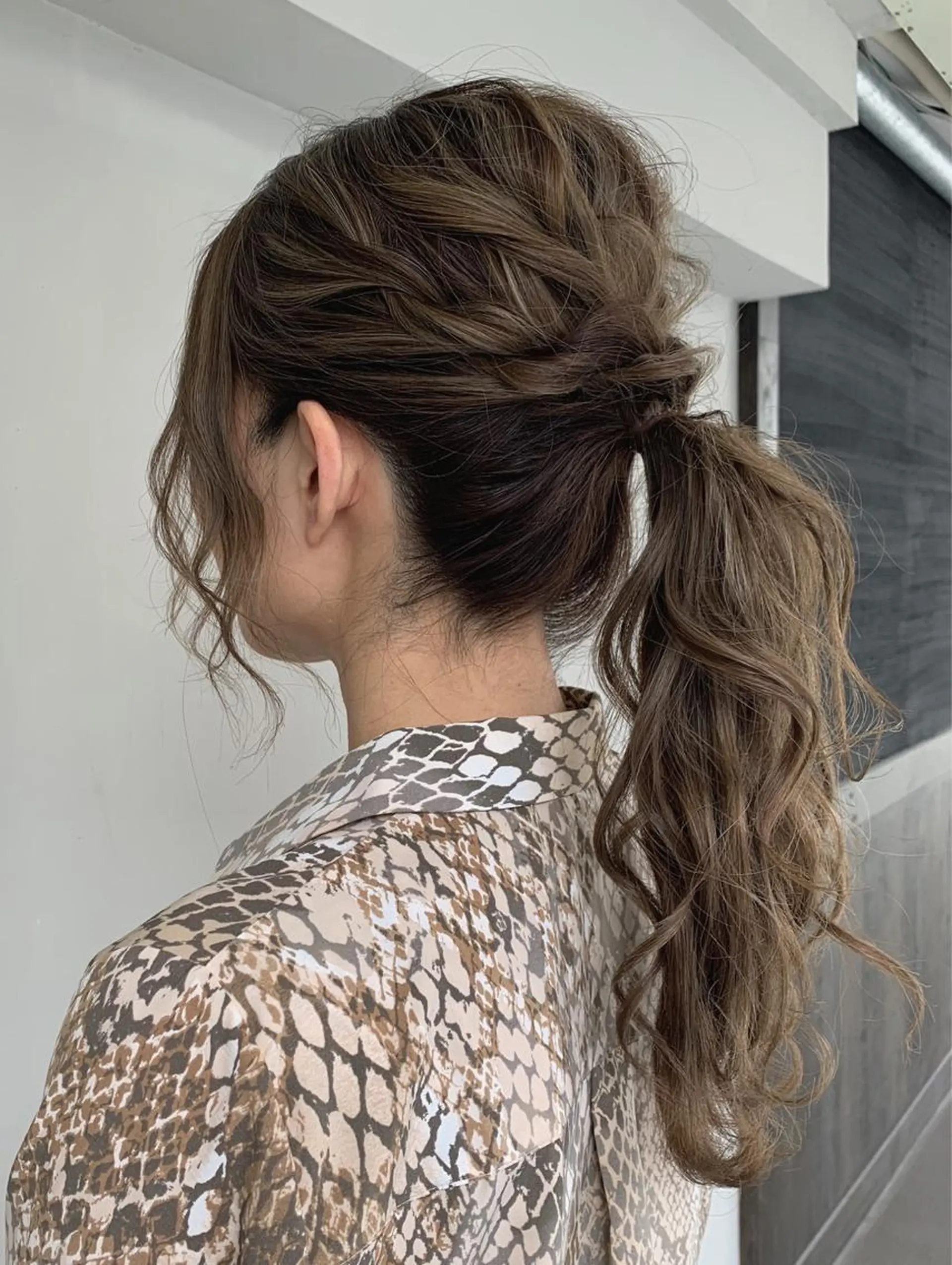 ヘアアレンジ ポニーテール B E C H I C O〔べち子〕のヘアスタイル