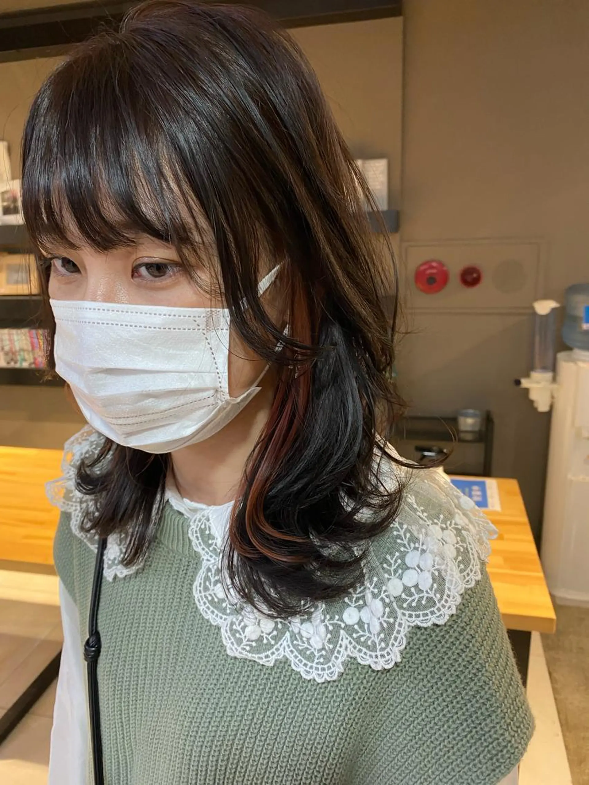 ロング カラー ヘアアレンジ メンズ キッズ ネイル マツエク・マツパ ヘアカラー トリートメント 透明感カラー🤎 ゆりのヘアスタイル