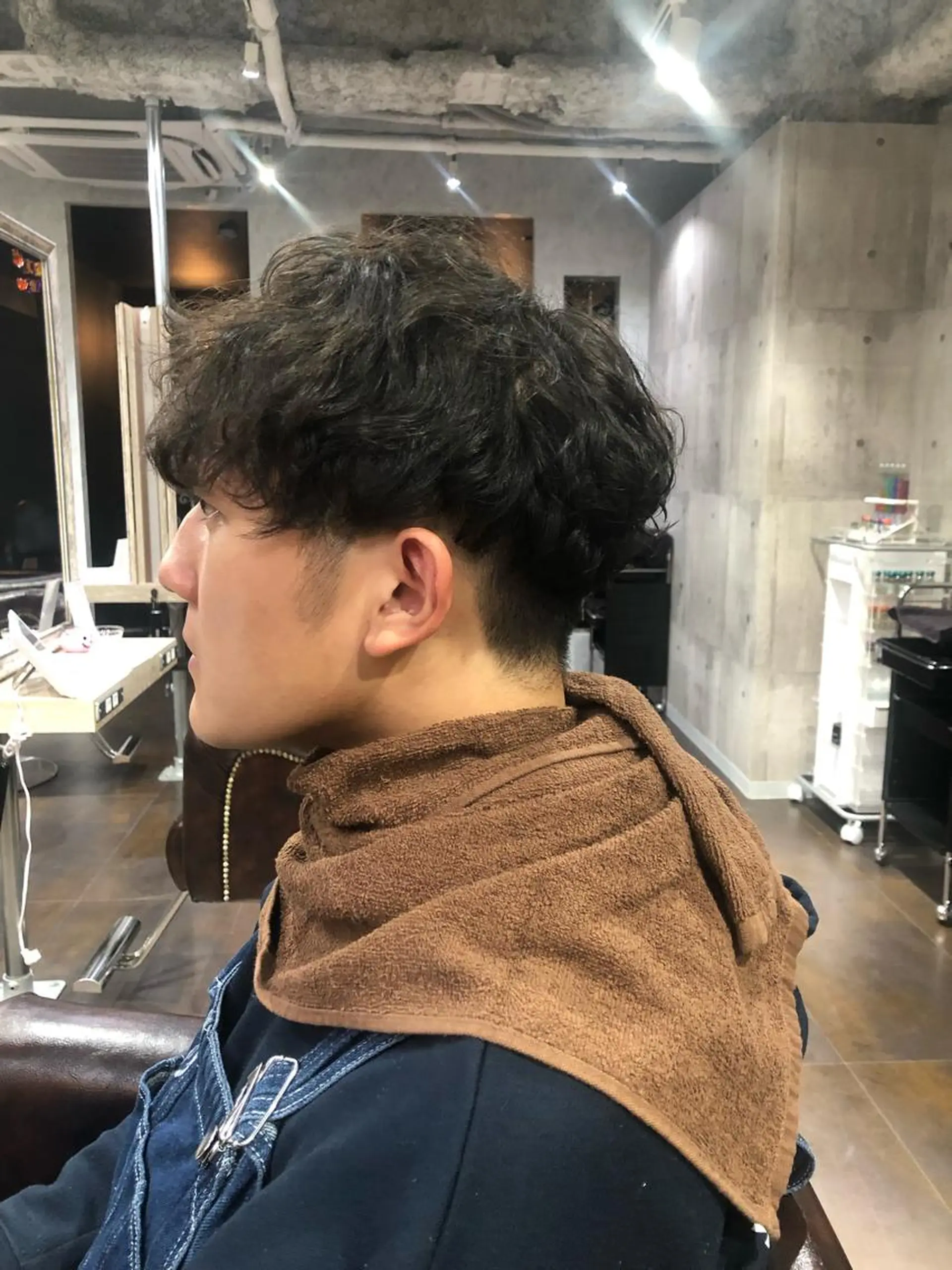 パーマ メンズ 🪮メンズパーマ🪮 池田雅侑のヘアスタイル