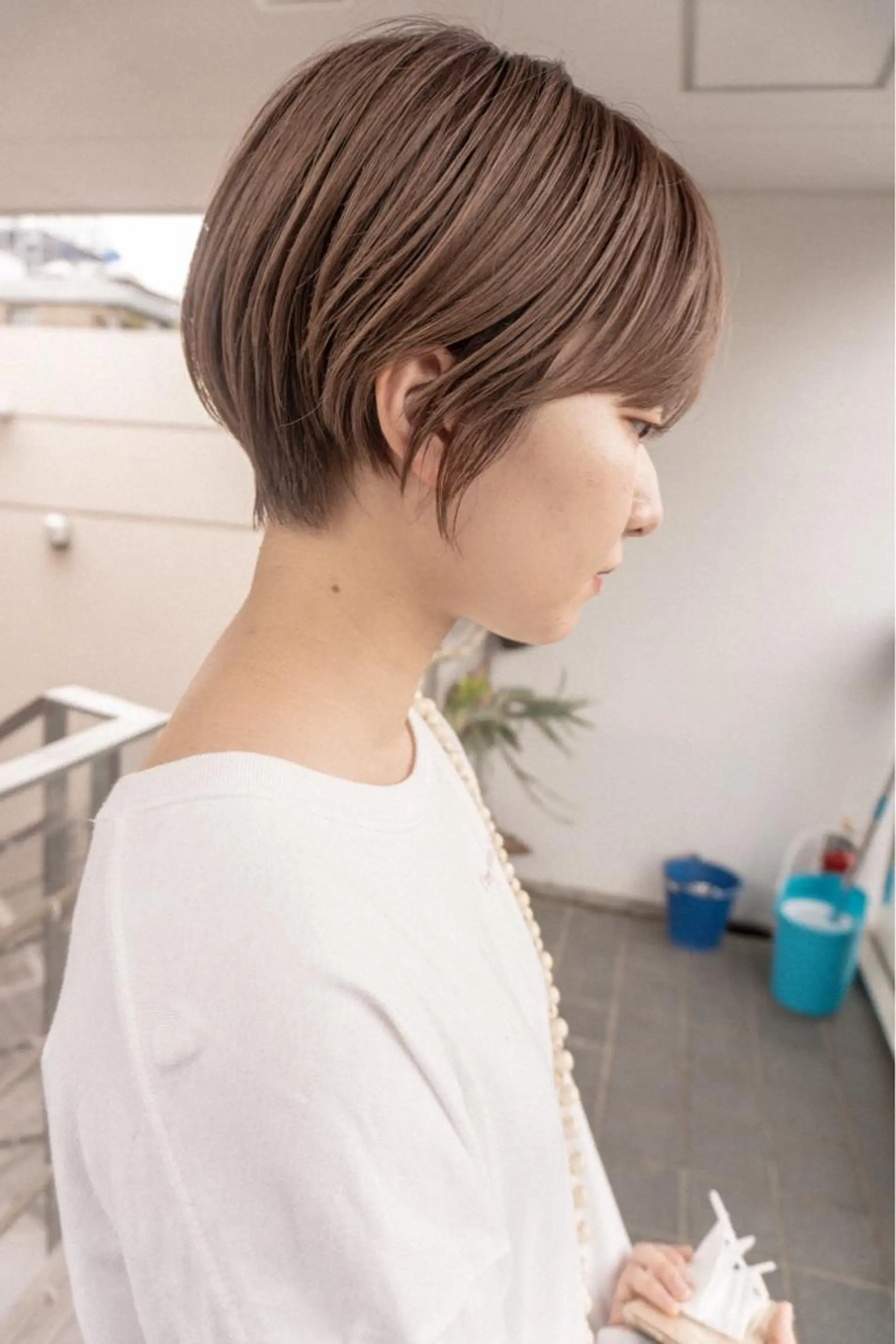 ショート カラー ショート/レイヤー なら石井知希のヘアスタイル