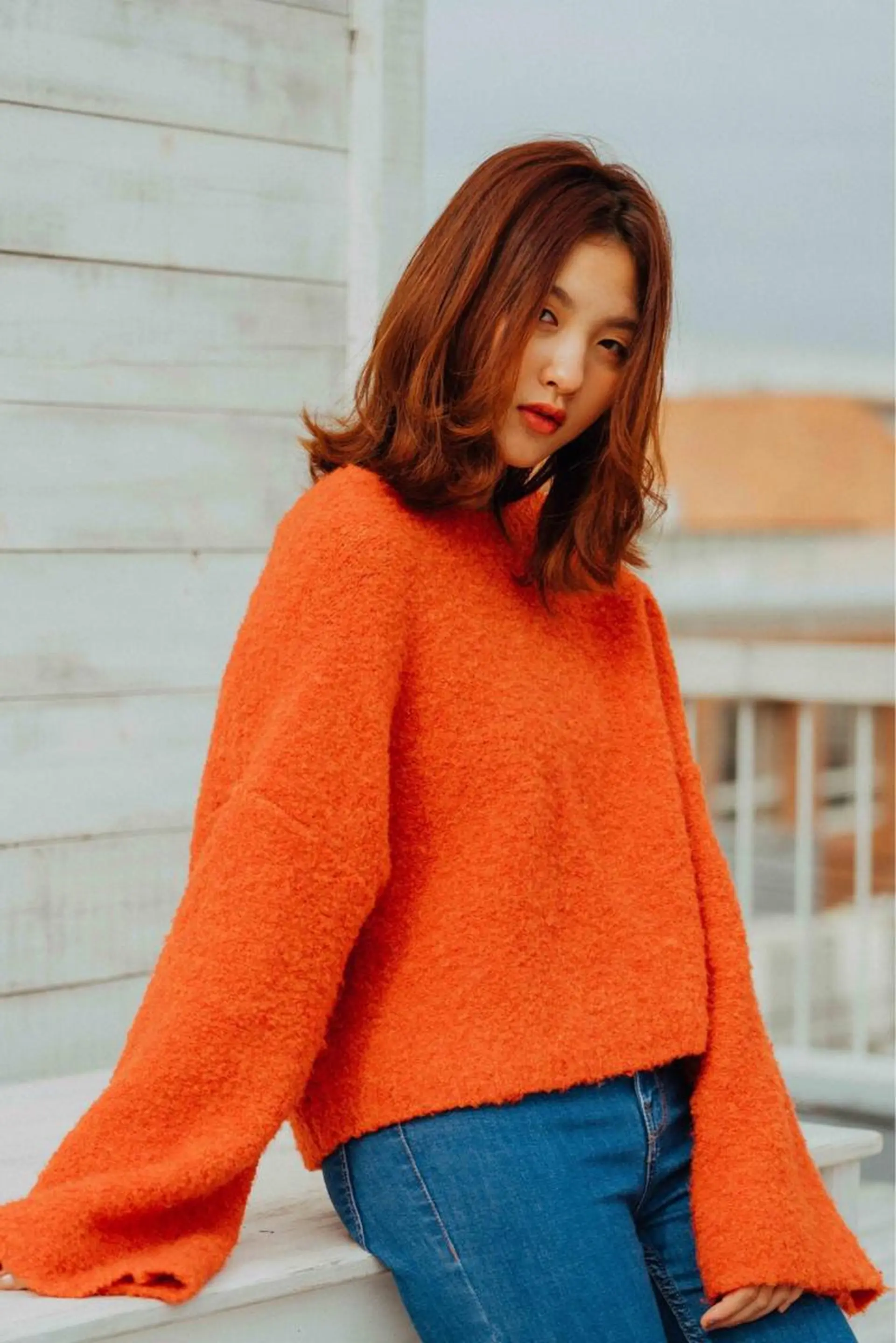 ロング カラー パーマ ヘアアレンジ メンズ キッズ ネイル マツエク・マツパ メンズウルフカット アディクシーカラー 透明感カラー ボブ ウルフカット unu hair所属・藤井 仁紀のヘアスタイル