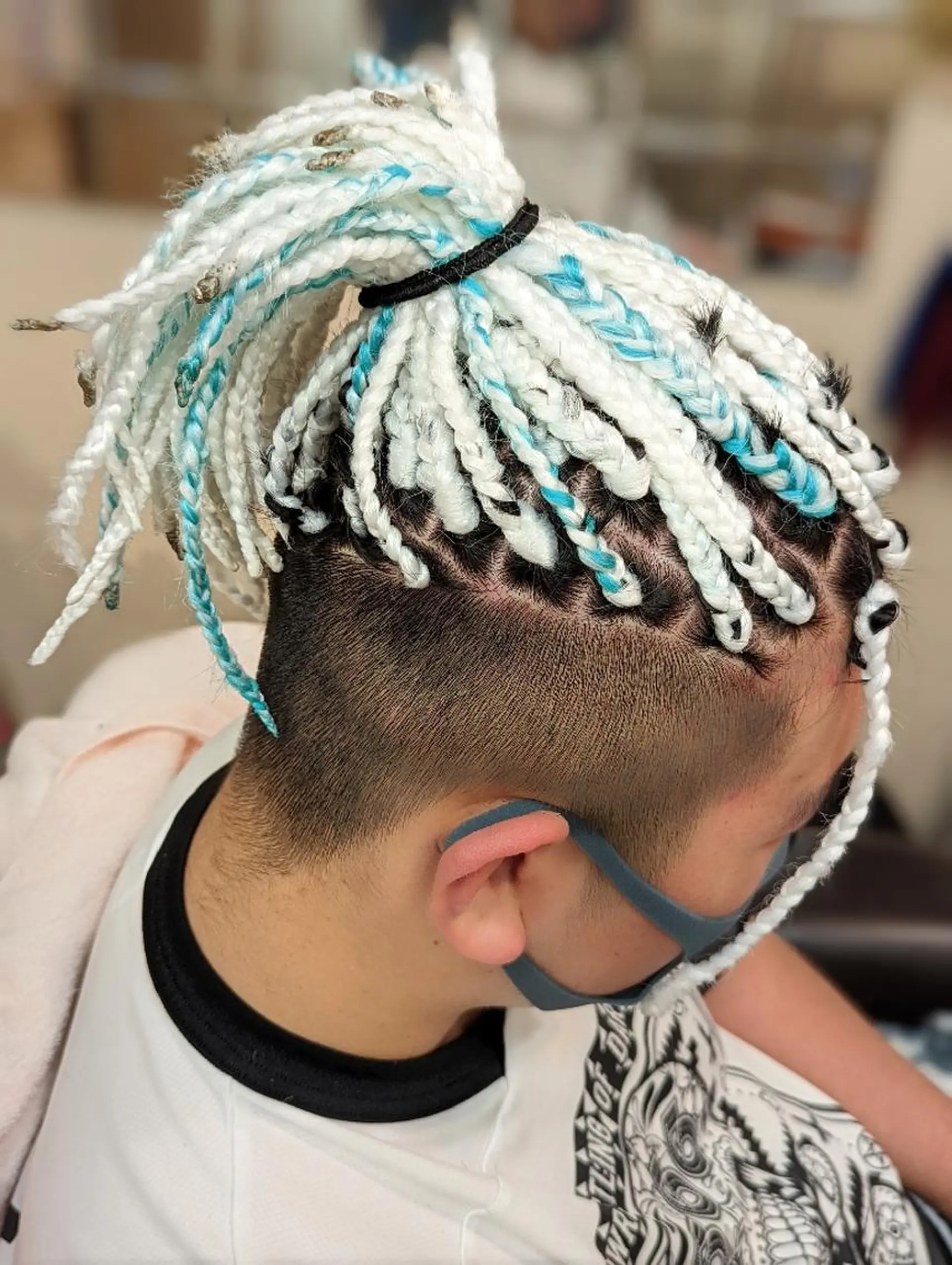 セミロング メンズ エクステ scamp ★のヘアスタイル