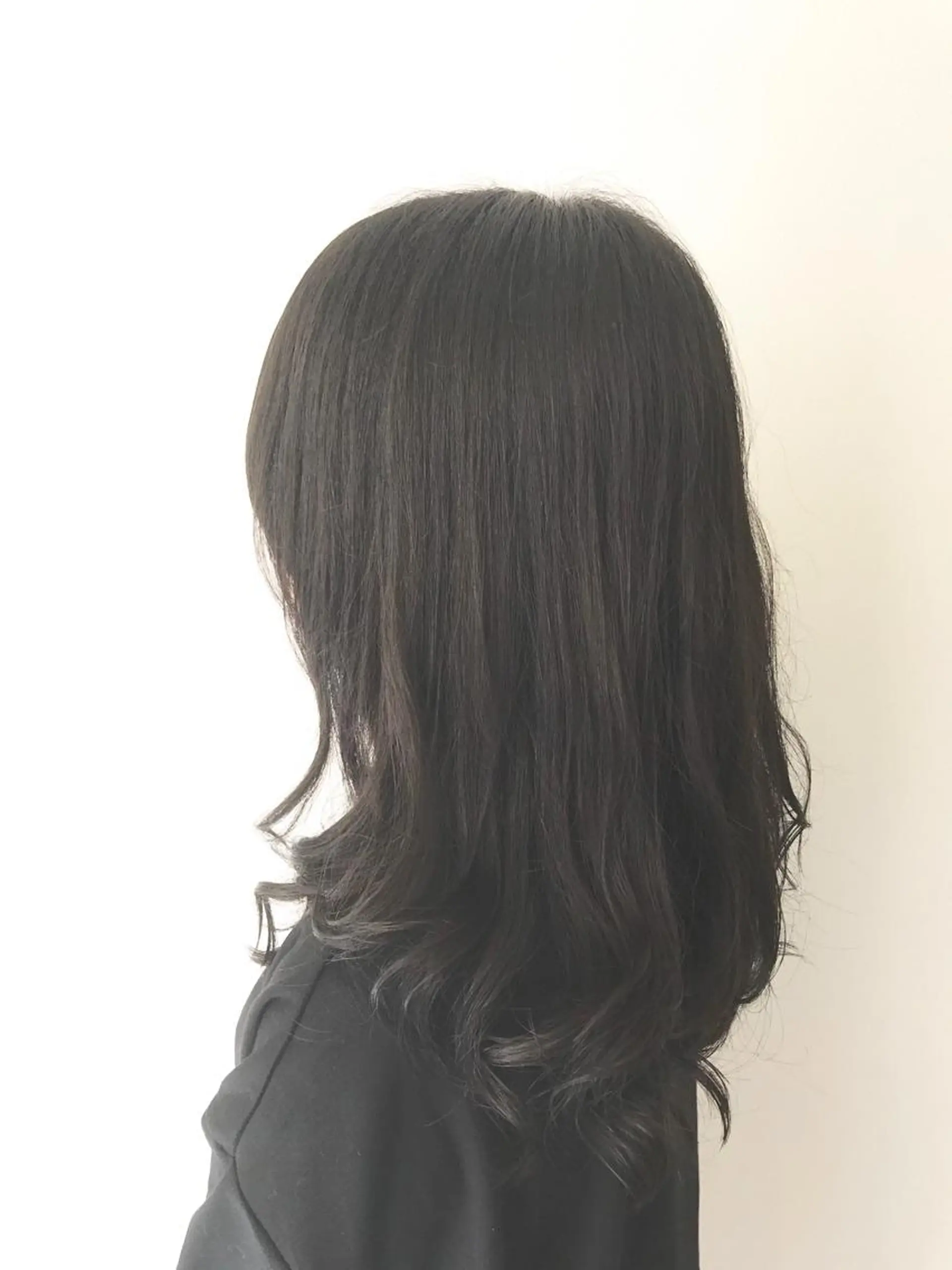 ロング カラー アッシュ ダークアッシュ ダブルカラー 岡本 智次のヘアスタイル