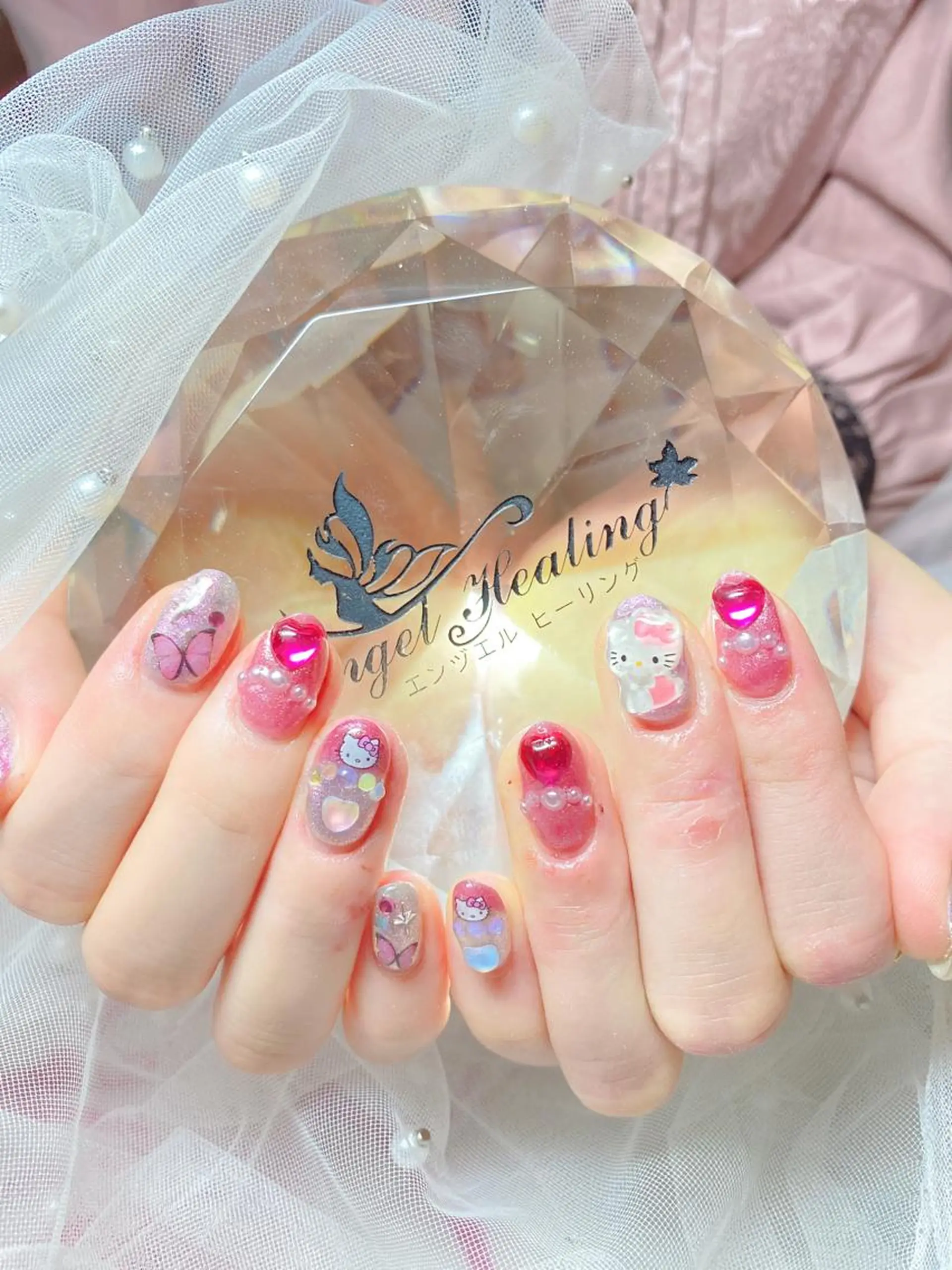 ネイル エンジェル ヒーリング 矢場町店のネイルデザイン