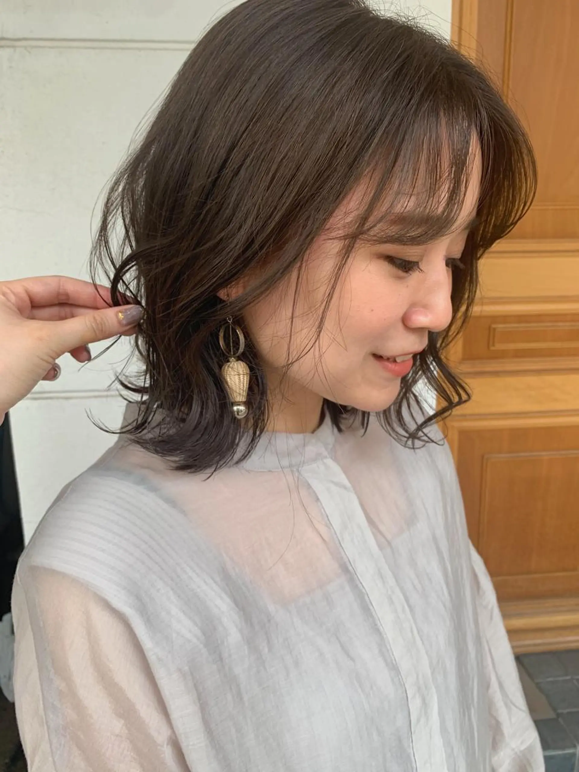 ミディアム カラー ヘアカラー トリートメント m ā l o.🌷 サカモトマイコのヘアスタイル